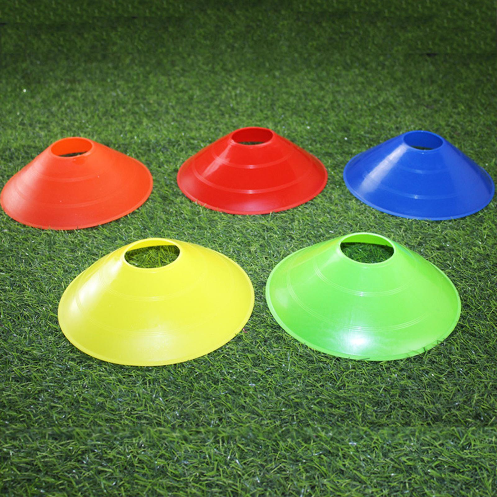 50x Training Cones Speed Agility Training for Sports Exercise Indoor Outdoor 1 Shelf