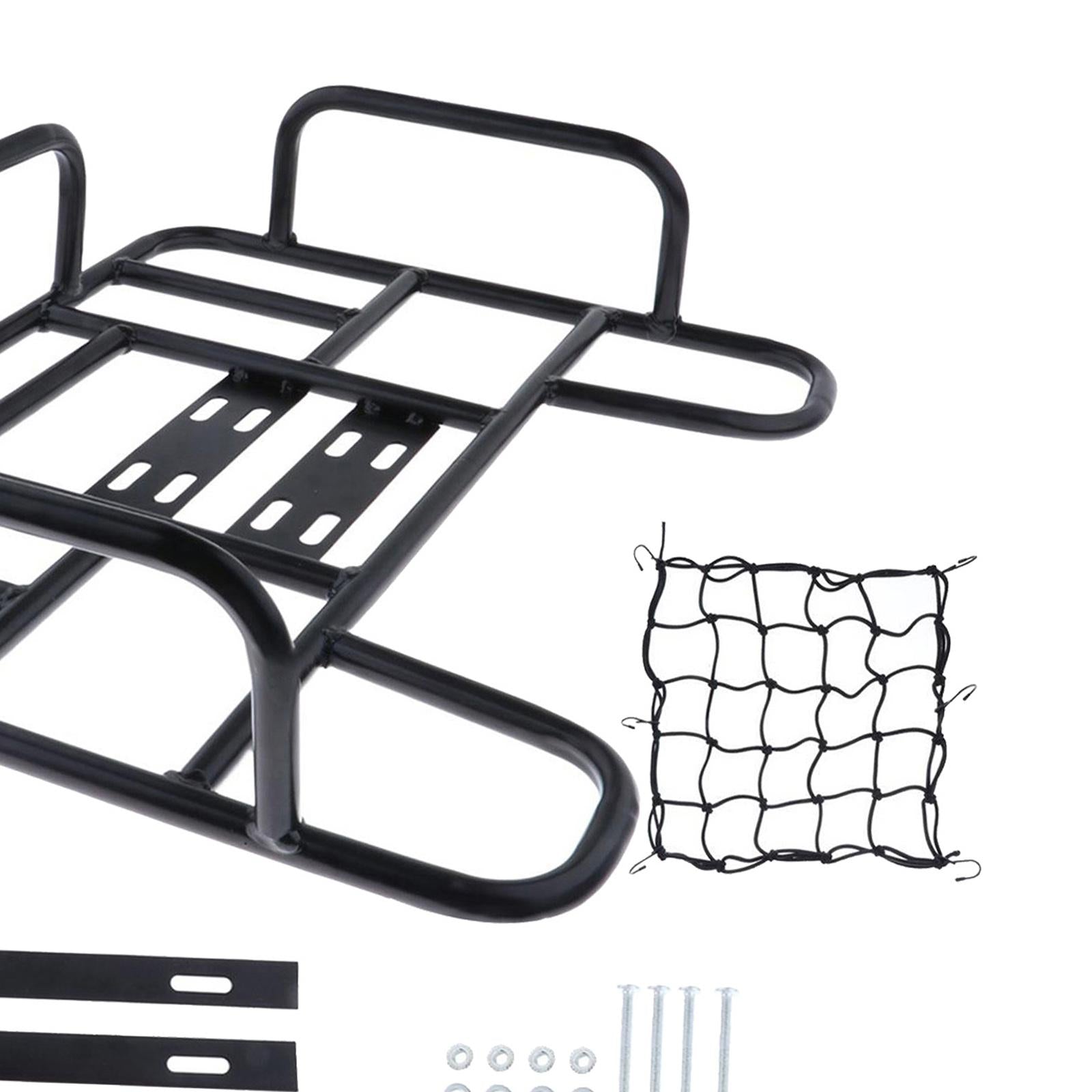 Bike Rear Basket Iron Luggage Rack Panniers for Mountain Road Bikes Supplies