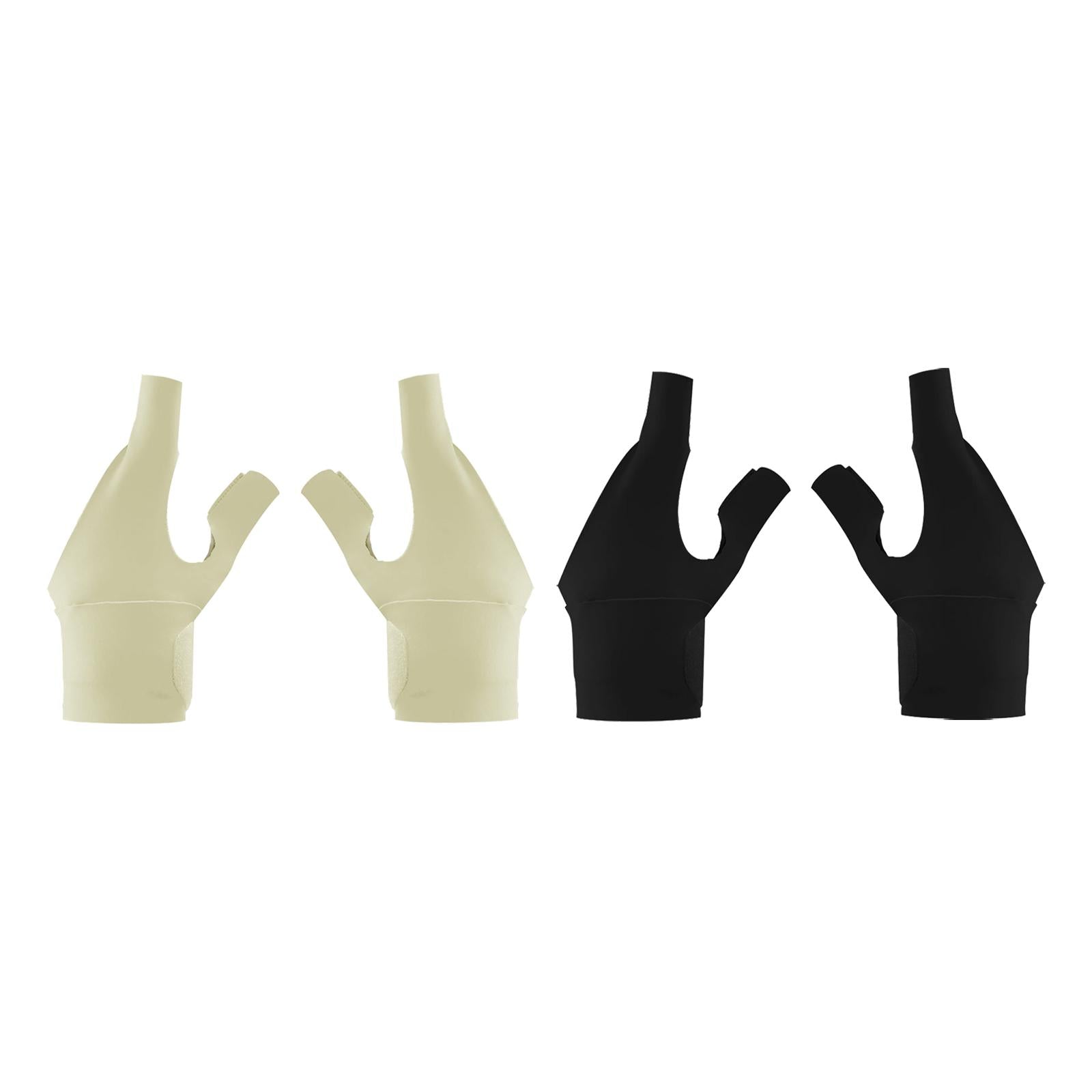 Two Finger Wrist Brace Adults Wrist Strap for Fitness Equipment Table Tennis Skin Color Left