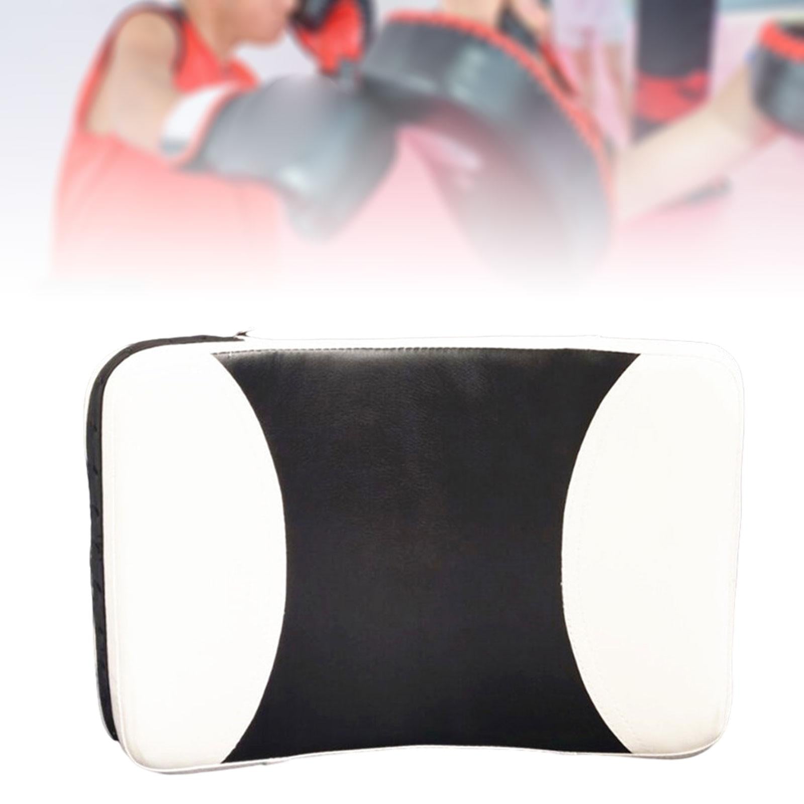 Kick Shield Pad PU Leather Taekwondo Kick Pad for Exercise Taekwondo Fitness Black 38X26X5cm