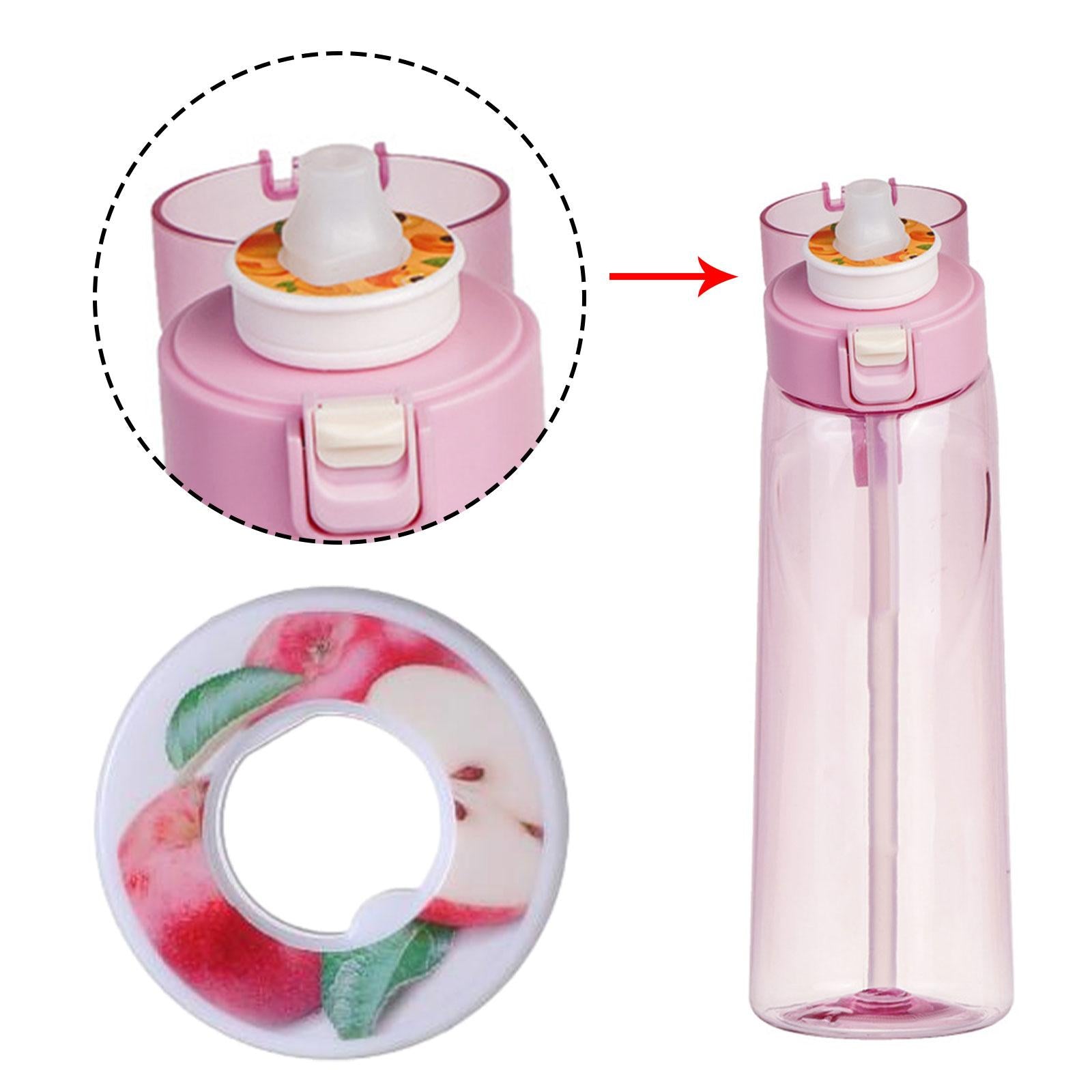 Water Bottle Flavour Pod Fruit Scented Rings for Fitness Bottle Travel Juice Flavor
