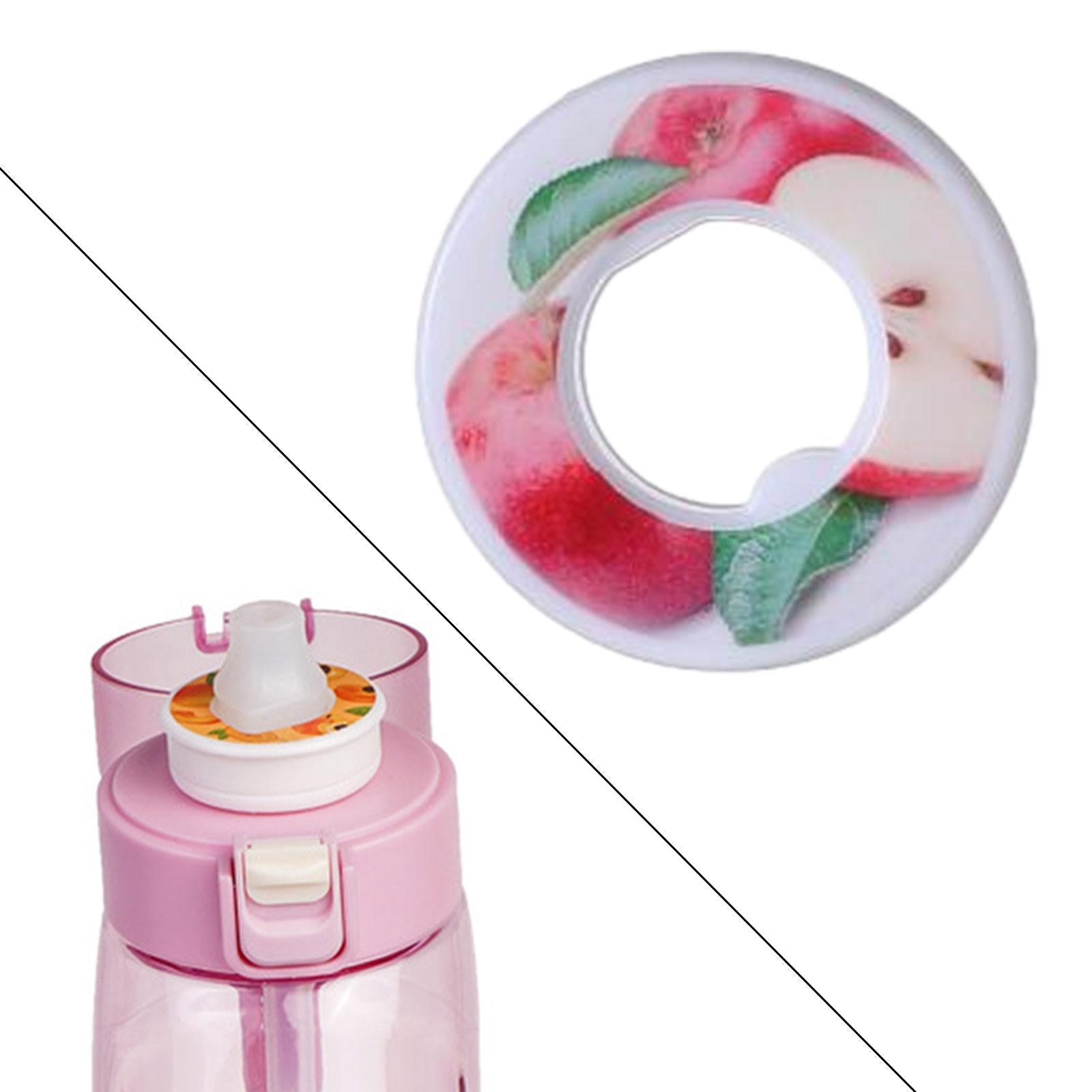 Water Bottle Flavour Pod Fruit Scented Rings for Fitness Bottle Travel Juice Flavor