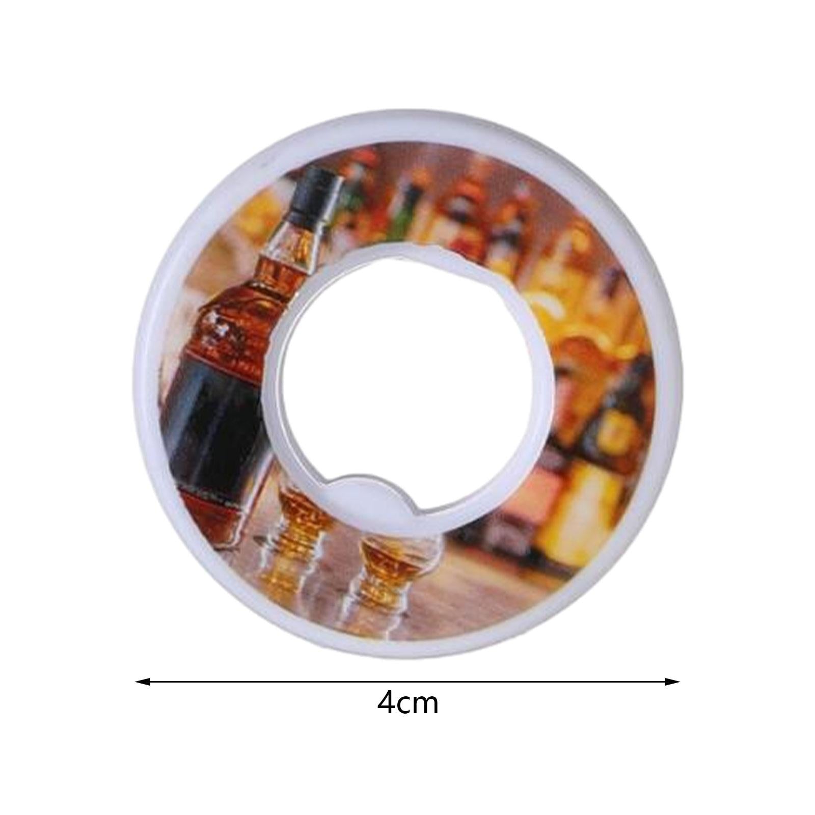 Water Bottle Flavour Pod Fruit Scented Rings for Fitness Bottle Travel Wine Flavor