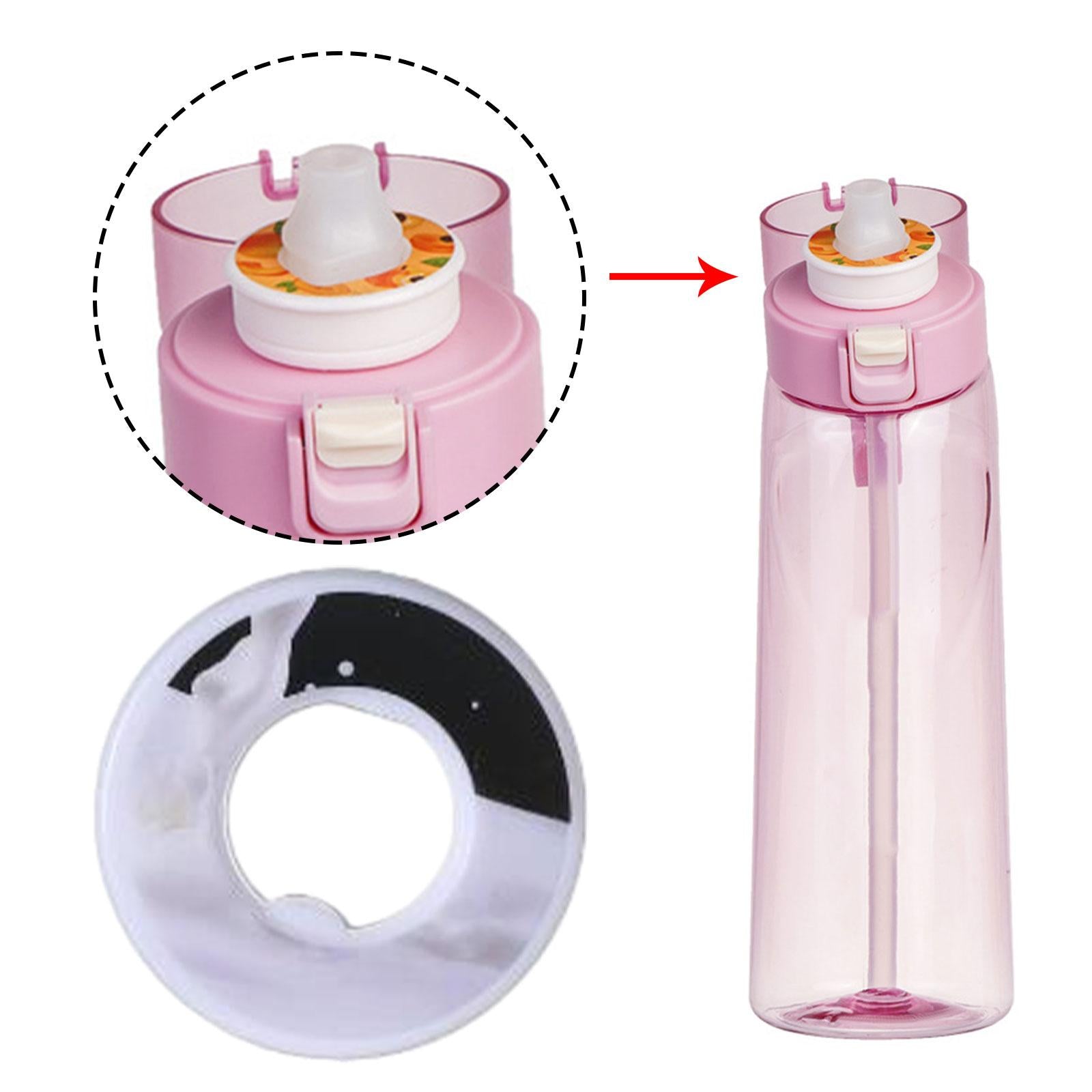 Water Bottle Flavour Pod Fruit Scented Rings for Fitness Bottle Travel Milky Flavor