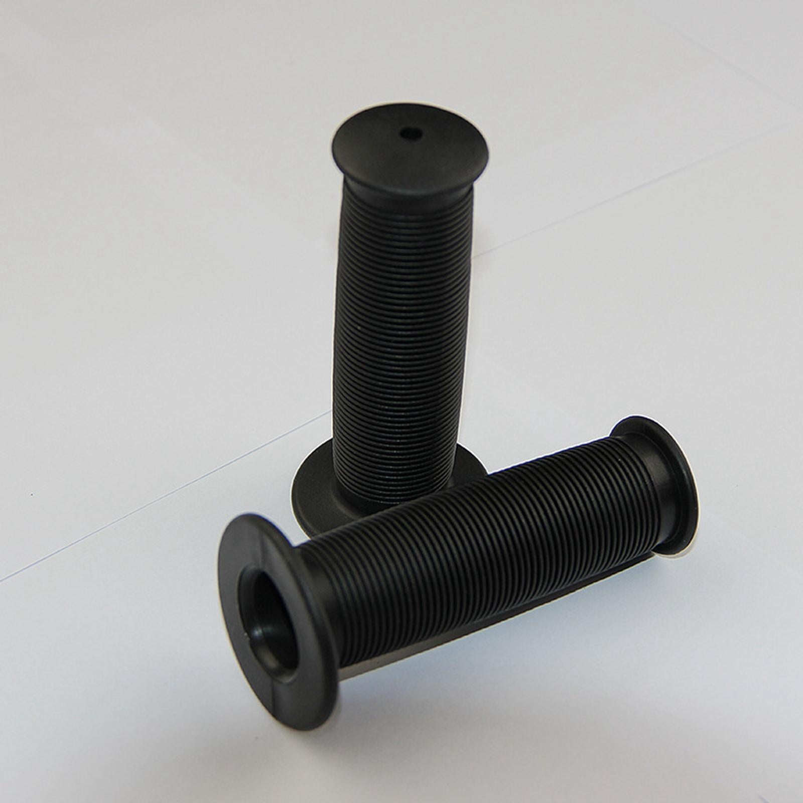Bike Handlebar Grips Replacement Rubber Non Slip for Folded Bikes Road Bikes Black
