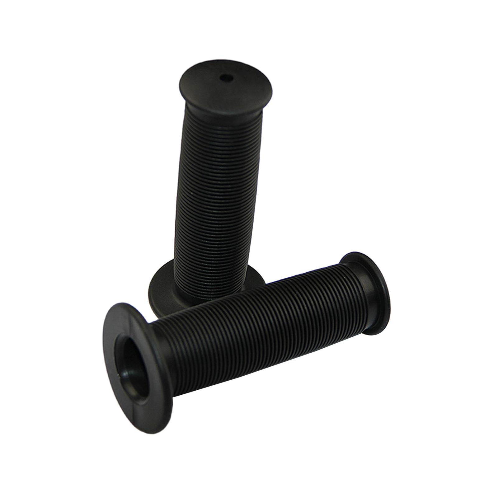 Bike Handlebar Grips Replacement Rubber Non Slip for Folded Bikes Road Bikes Black