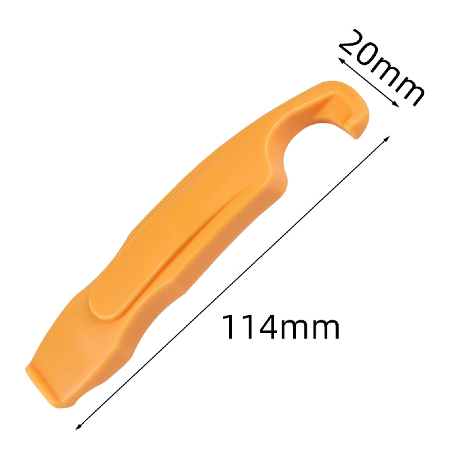 3Pcs Bike Tire Levers Set Premium Pry Bar Durable Bicycle Tire Removal Tools Yellow