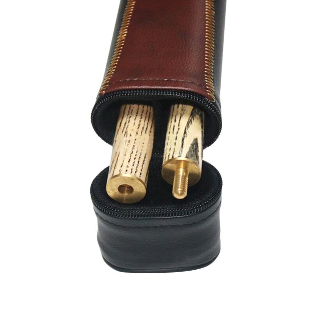 Pool Cue Case Classic 1 Complete 2 Pieces Rod for Games Billiard Room Sports