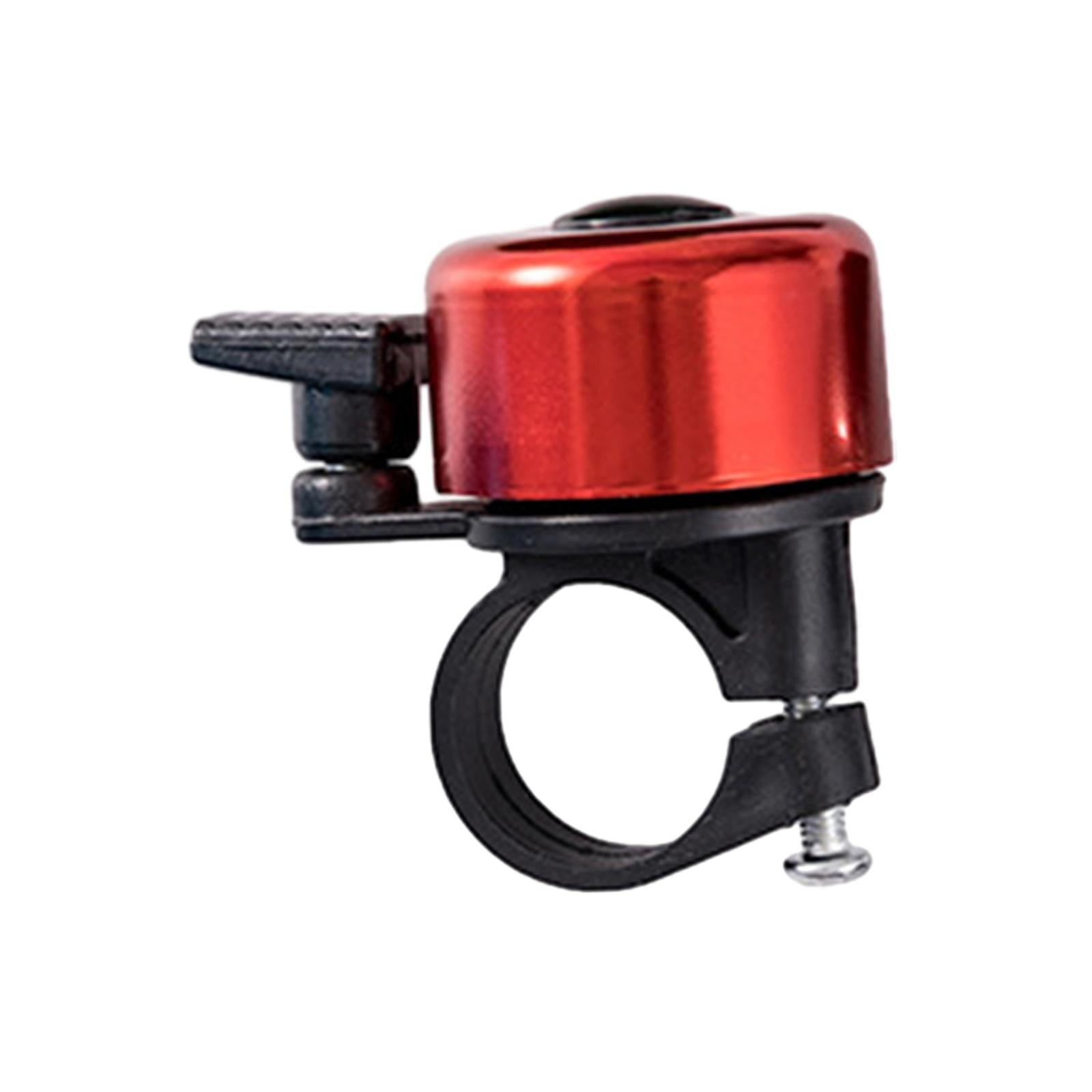 4xBike Bell Easy to Install Bicycle Bell Riding Outdoor Mountain Road Bike Red