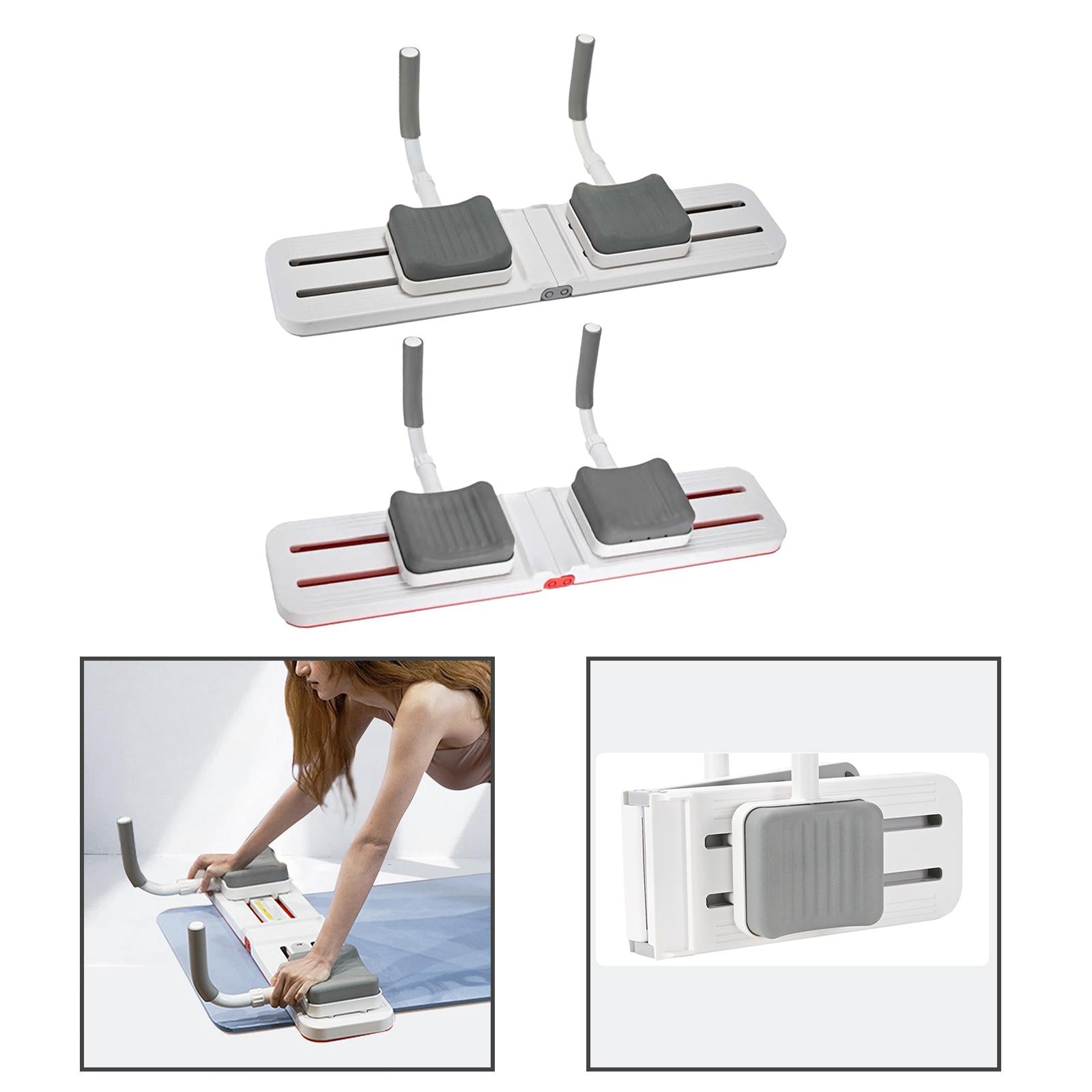 Pushups Board Equipment Men Women Flat Support Aid Fitness Strength Training white