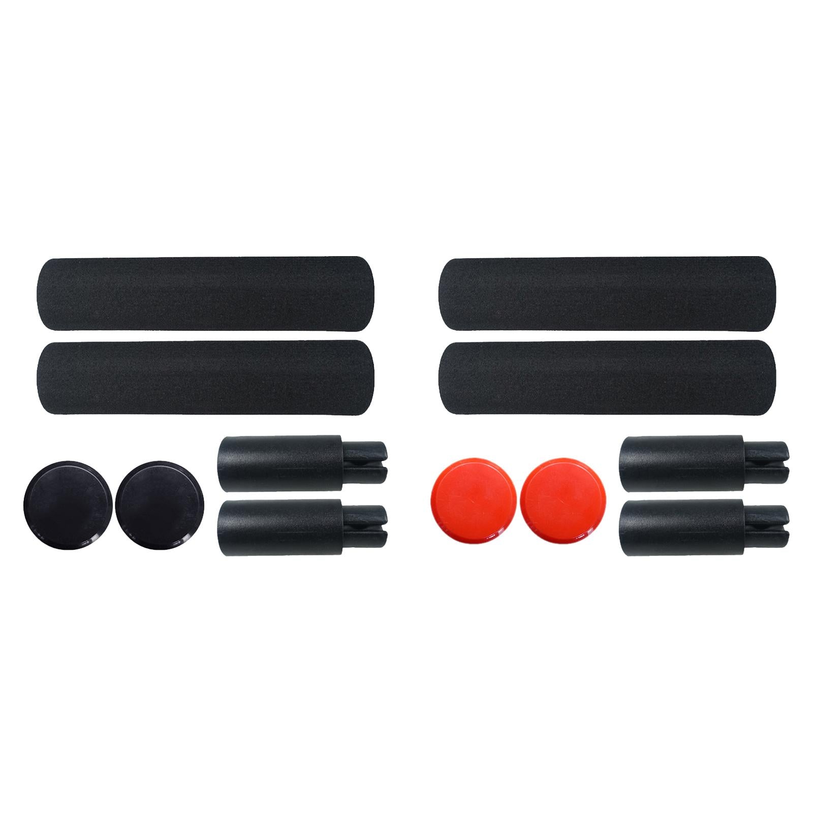 2Pcs Handlebar Extender Sponge Handlebar Cover for M365 Electric Accessories Black