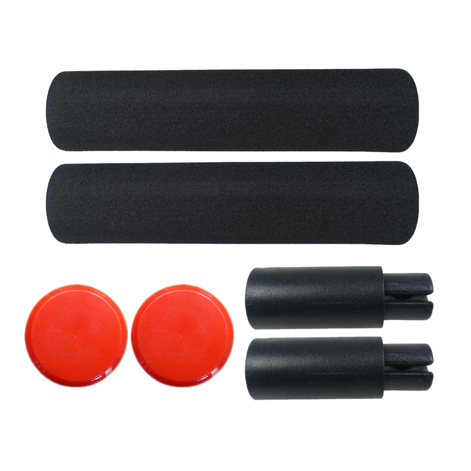 2Pcs Handlebar Extender Sponge Handlebar Cover for M365 Electric Accessories Red