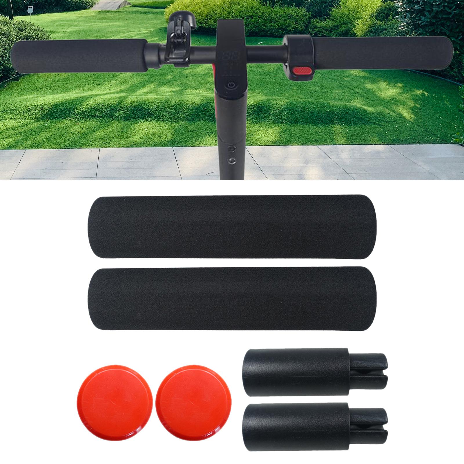 2Pcs Handlebar Extender Sponge Handlebar Cover for M365 Electric Accessories Red