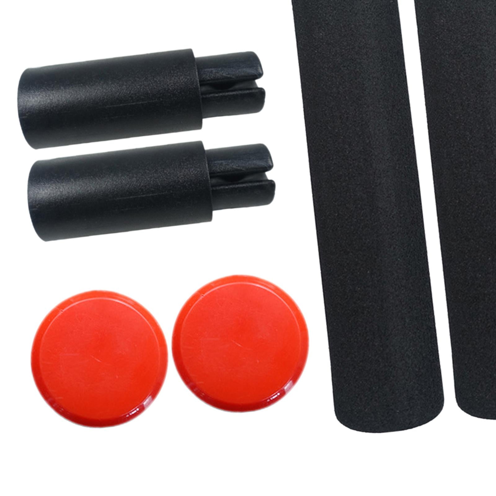 2Pcs Handlebar Extender Sponge Handlebar Cover for M365 Electric Accessories Red