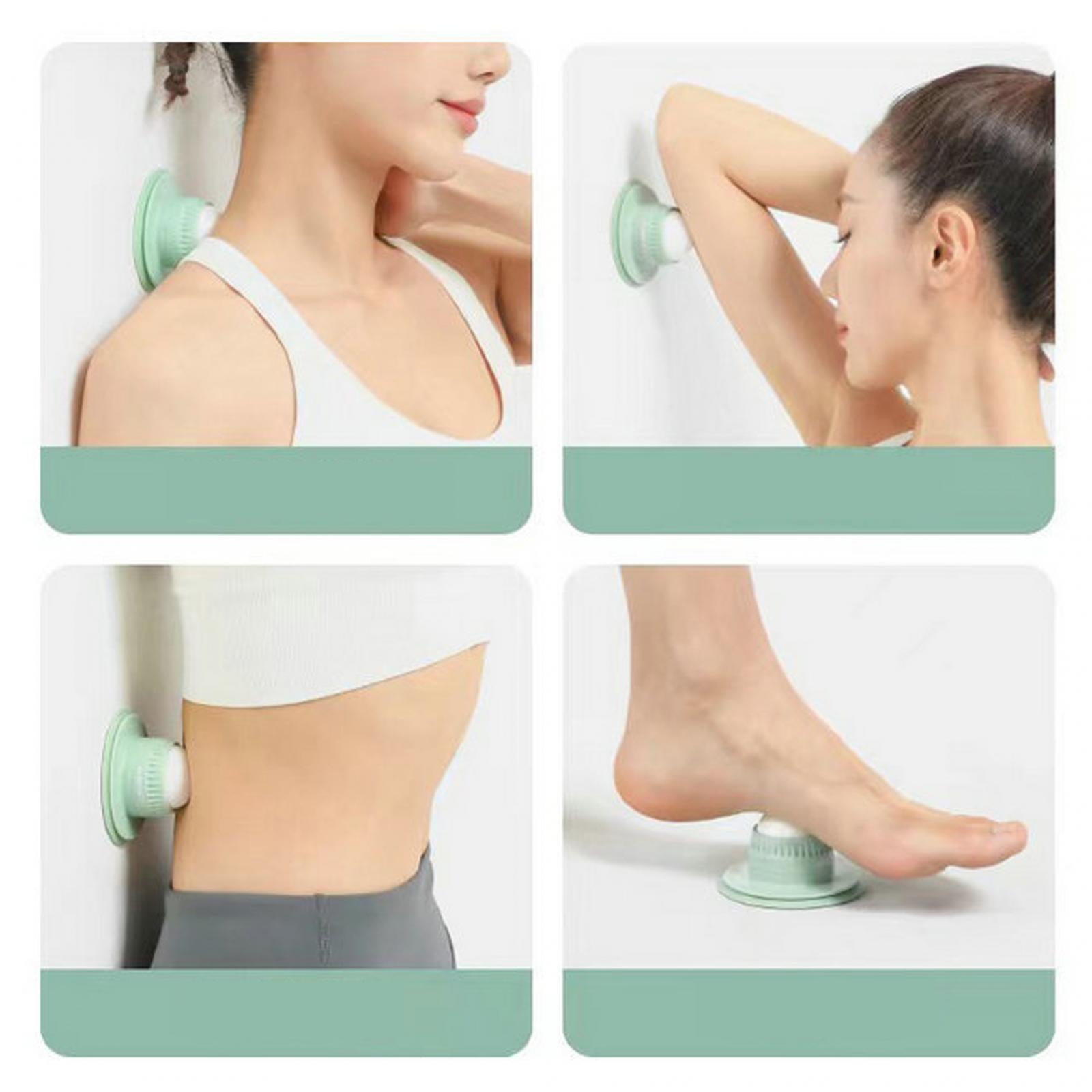 Body Massage Ball Manual Massage Roller Ball for Muscle Relaxation Back Body Gray