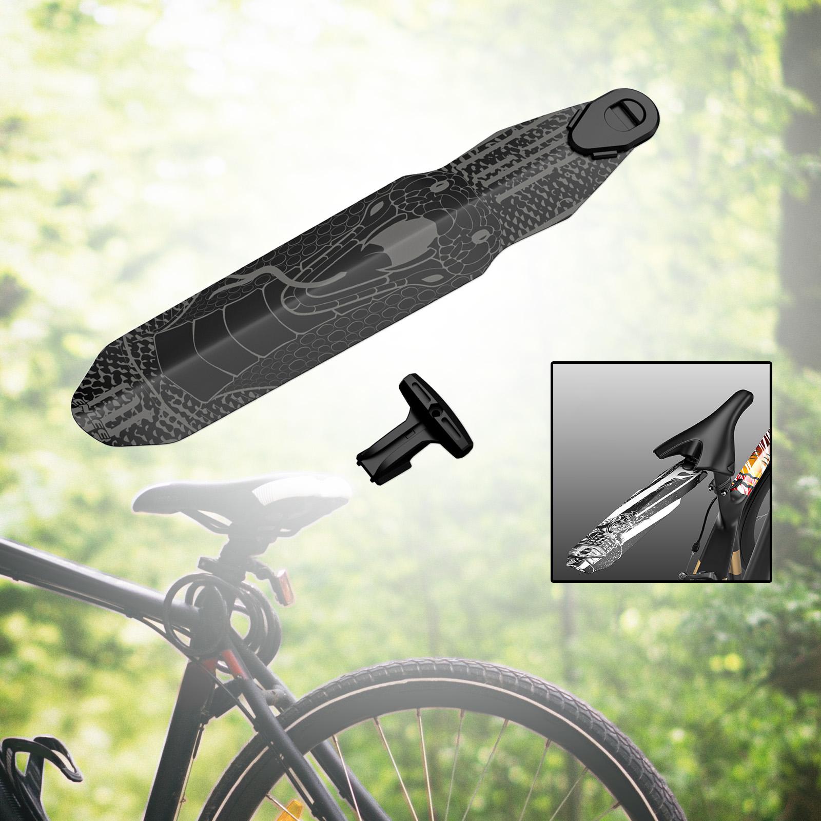 Bicycle Fender Splash Fender Rain Fender Bike Mudguard for Road Bikes Riding Style E