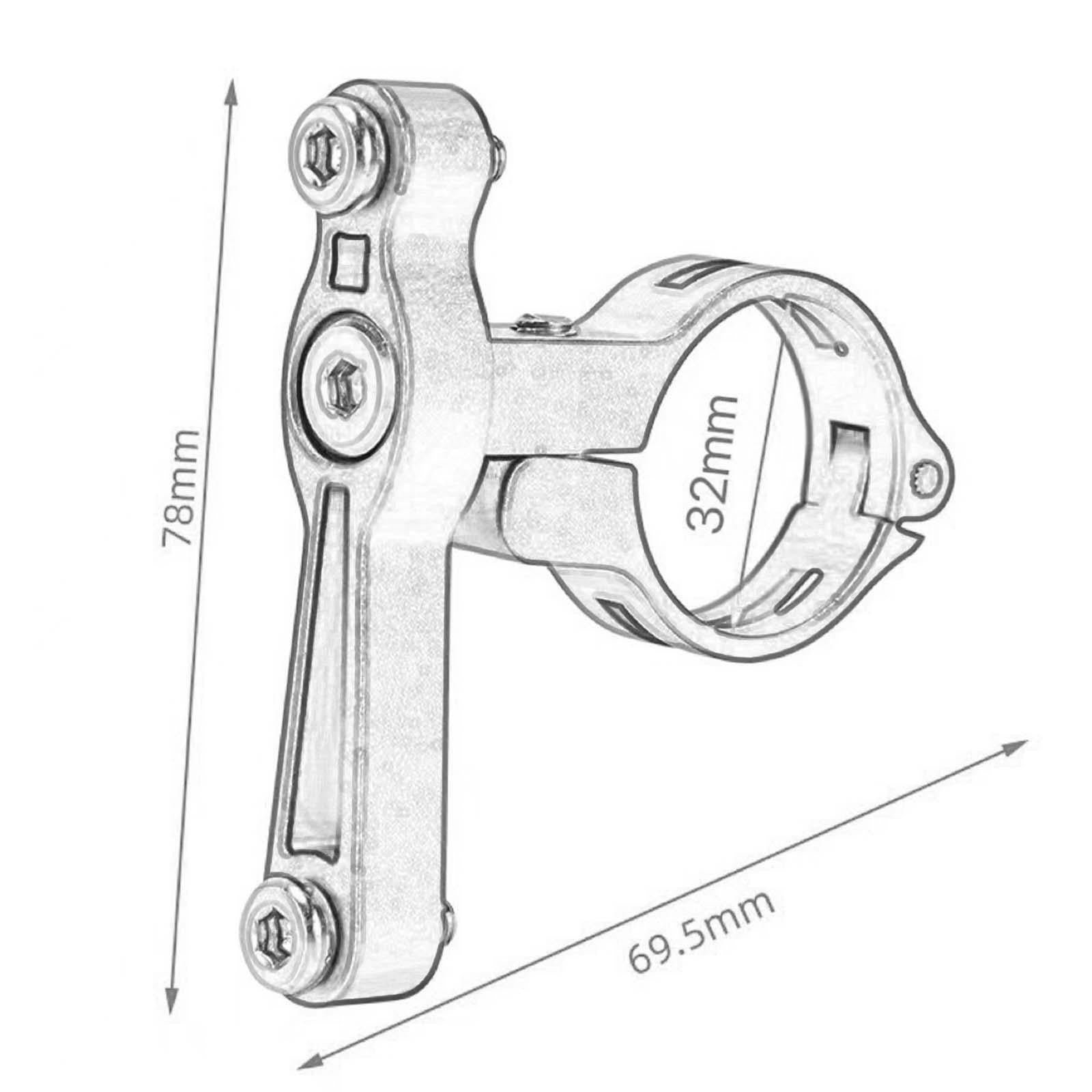 Bicycle Bottle Holder Bracket Clamp Bike Bottle Cage Mount for Road Bicycles Gold No Inner Black