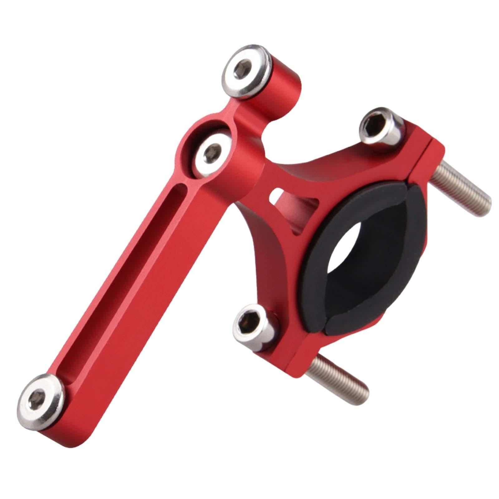 Bicycle Bottle Holder Bracket Clamp Bike Bottle Cage Mount for Road Bicycles Red Inner Black