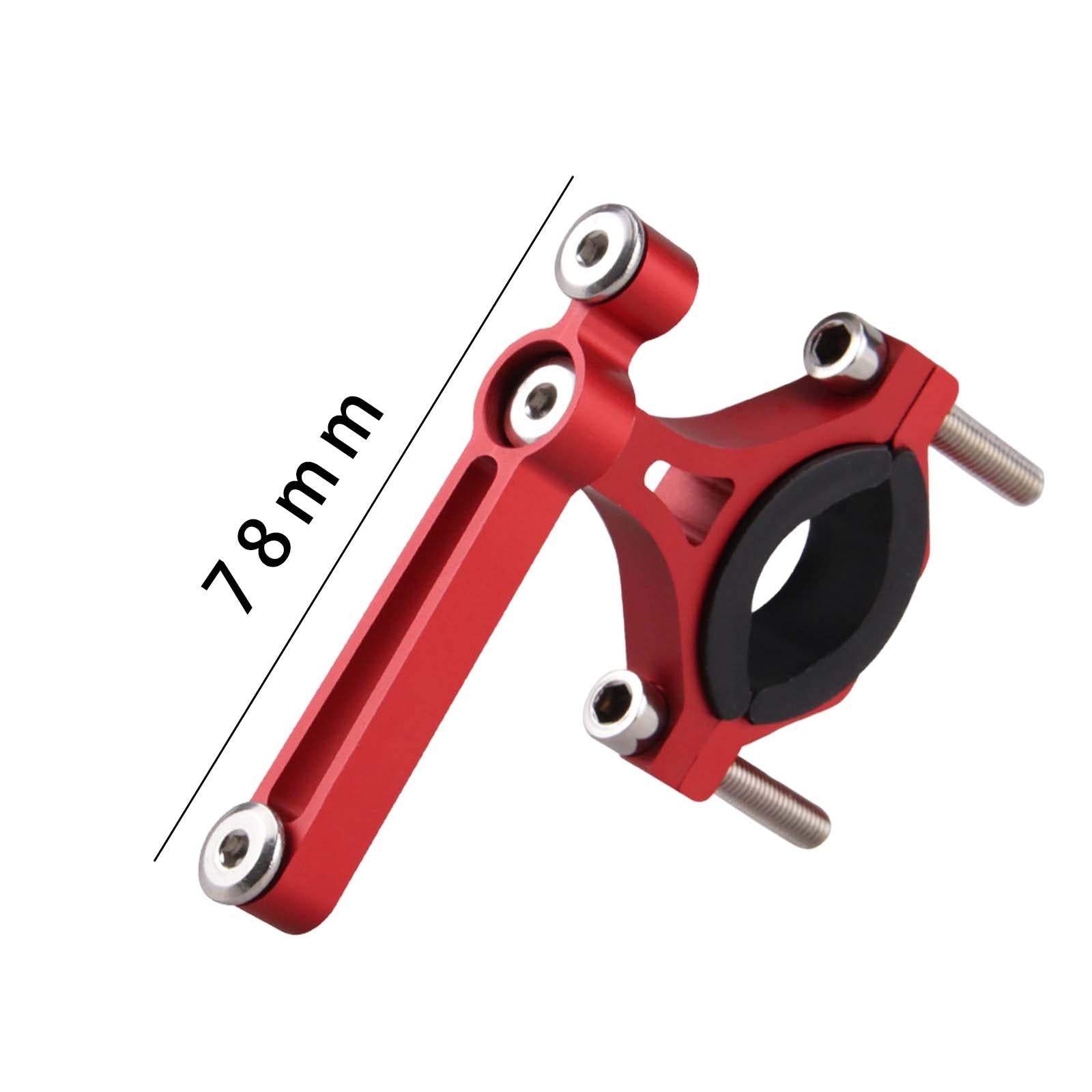 Bicycle Bottle Holder Bracket Clamp Bike Bottle Cage Mount for Road Bicycles Red Inner Black