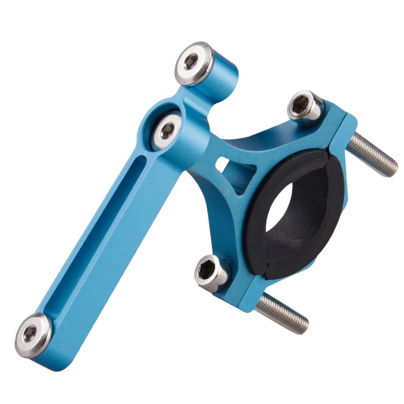 Bicycle Bottle Holder Bracket Clamp Bike Bottle Cage Mount for Road Bicycles Blue Inner Black