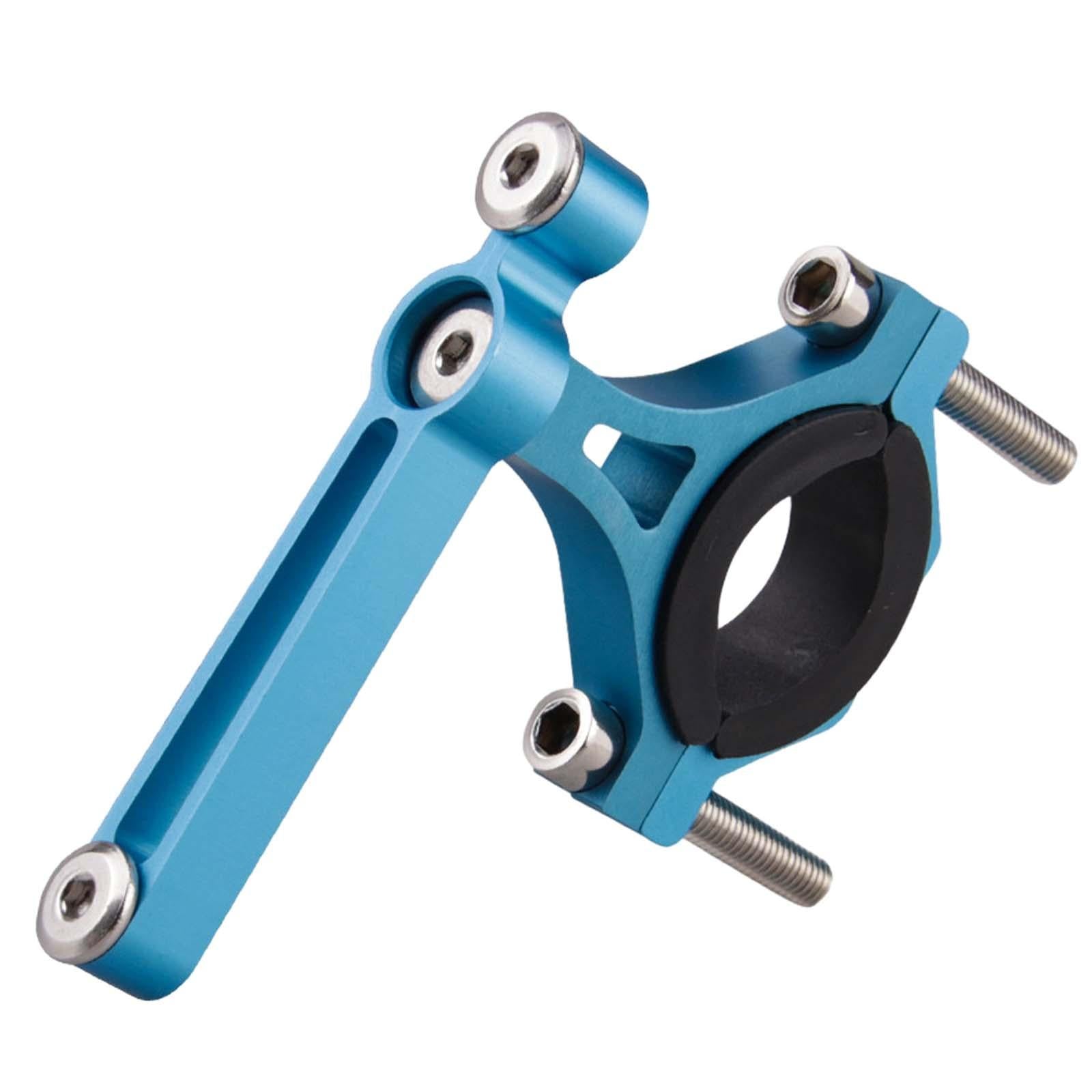 Bicycle Bottle Holder Bracket Clamp Bike Bottle Cage Mount for Road Bicycles Blue Inner Black