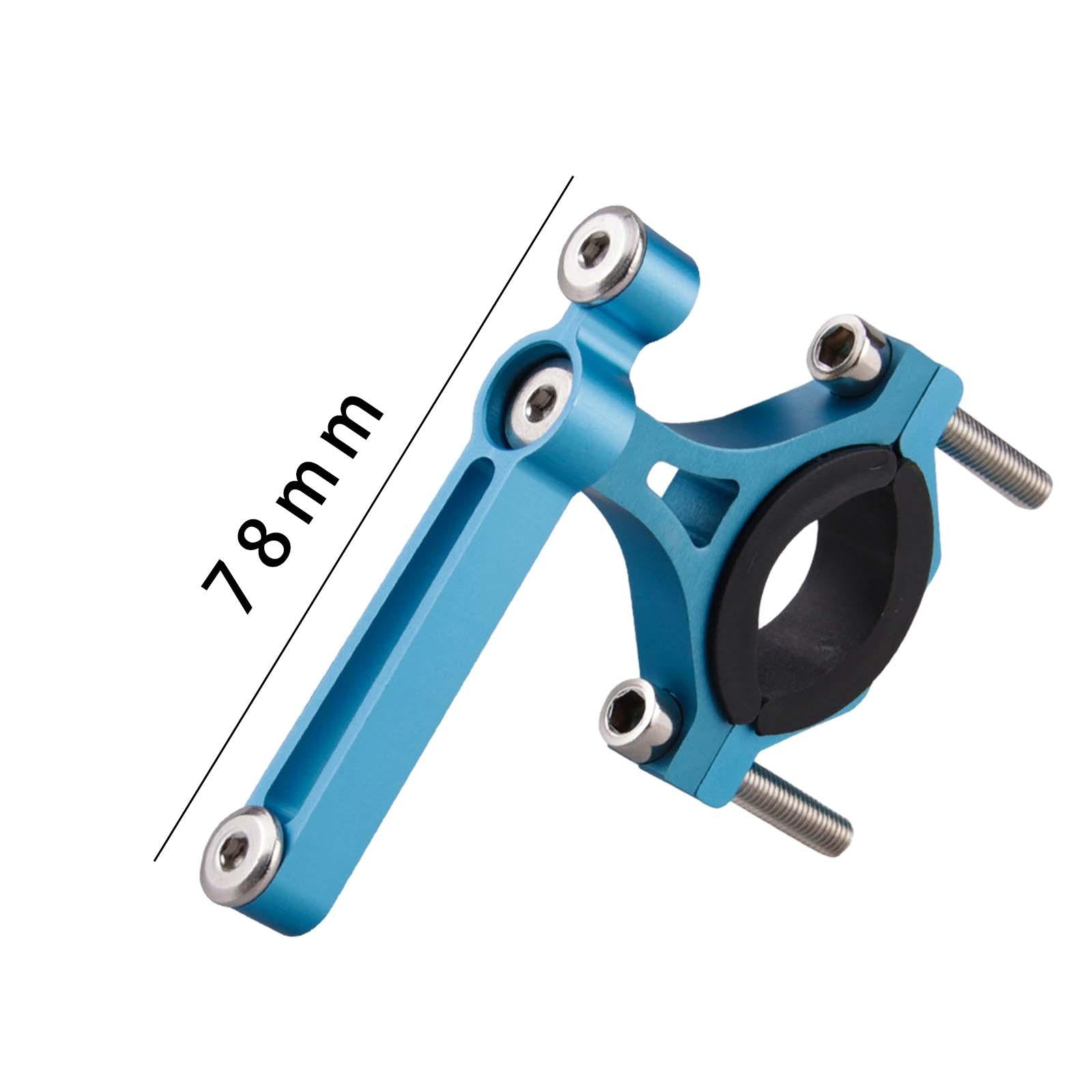 Bicycle Bottle Holder Bracket Clamp Bike Bottle Cage Mount for Road Bicycles Blue Inner Black