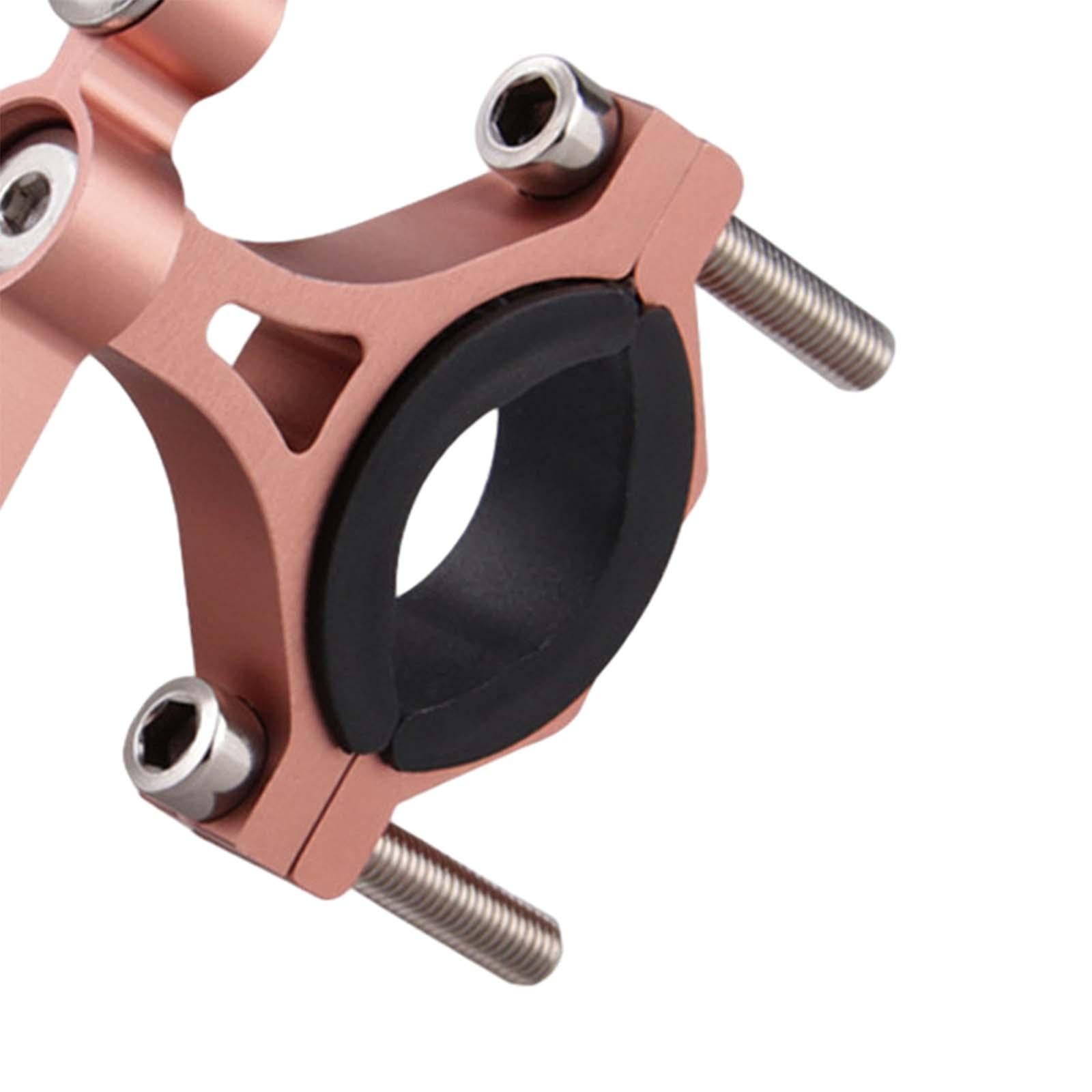 Bicycle Bottle Holder Bracket Clamp Bike Bottle Cage Mount for Road Bicycles Gold Inner Black
