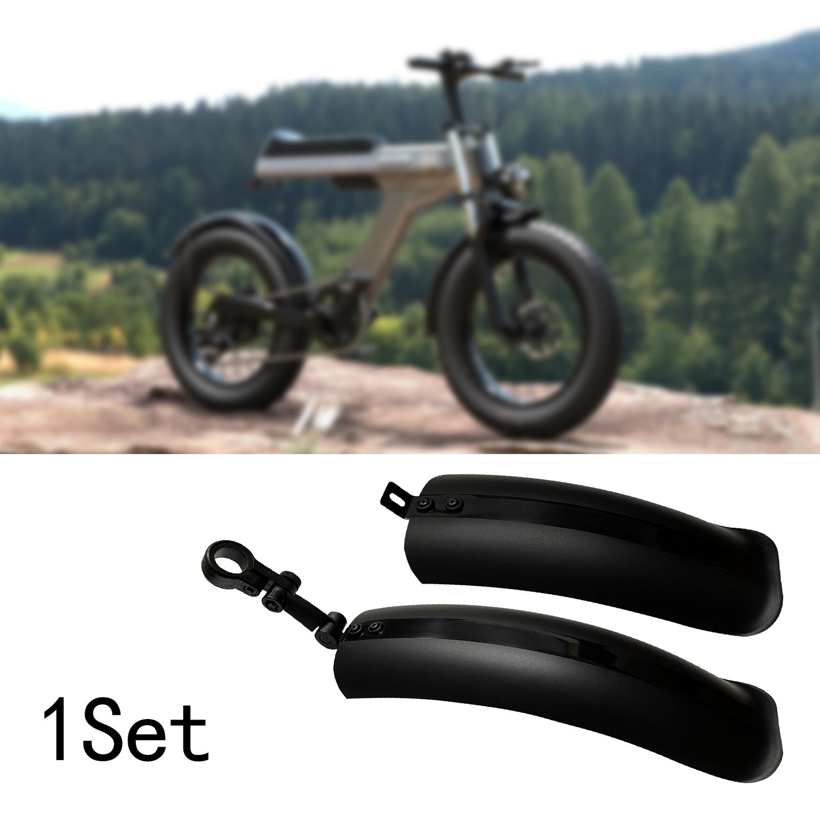 Snow Bikes Mudguard Set Accs Bike Fenders for Biking Traveling Mountain Bike