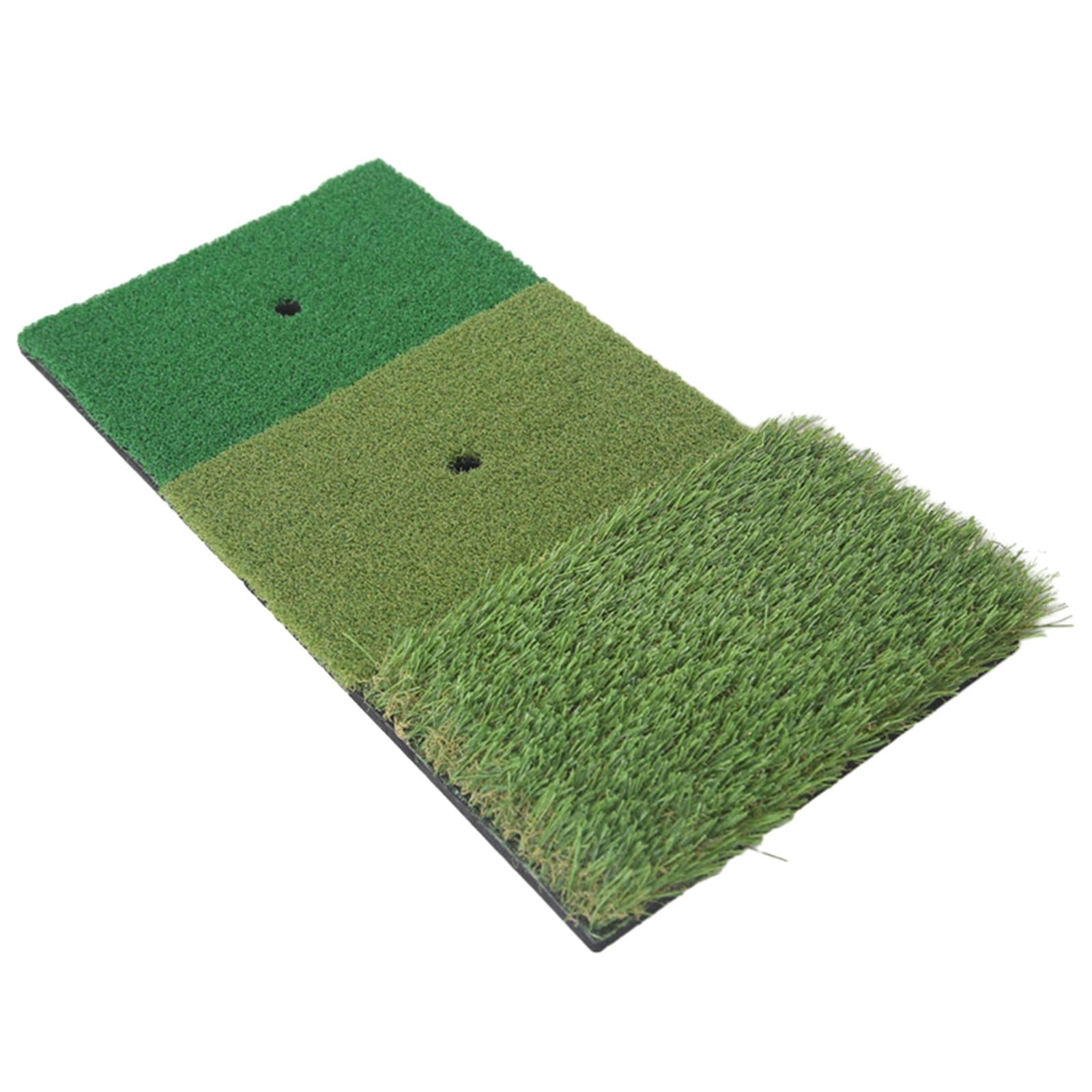 Golf Hitting Pad Collapsible 3in1 Practice Mat for Sports Indoor Home Office Style B