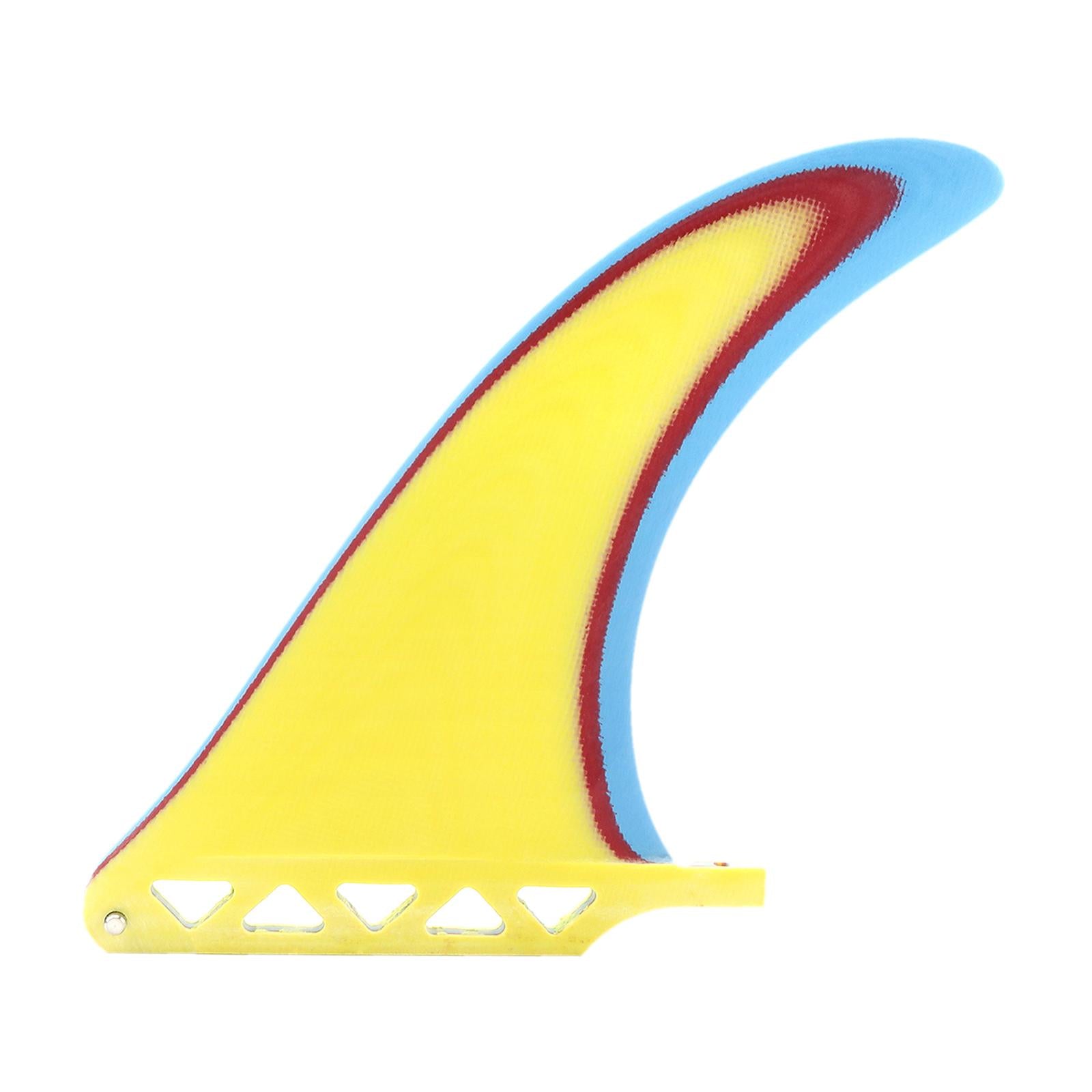 Surfboard Fin Fiberglass for Longboard Inflatable Paddleboard Beginners Pros