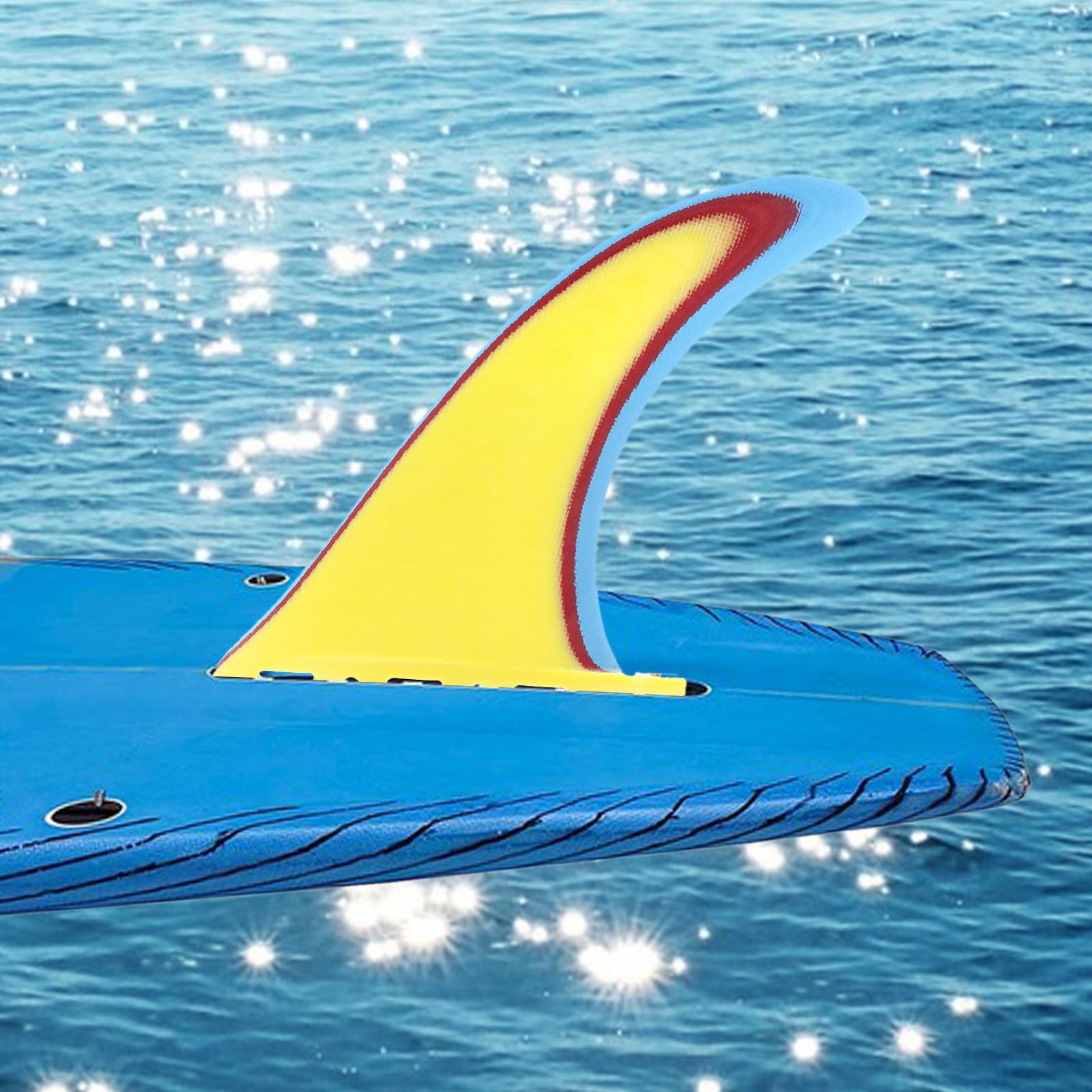 Surfboard Fin Fiberglass for Longboard Inflatable Paddleboard Beginners Pros