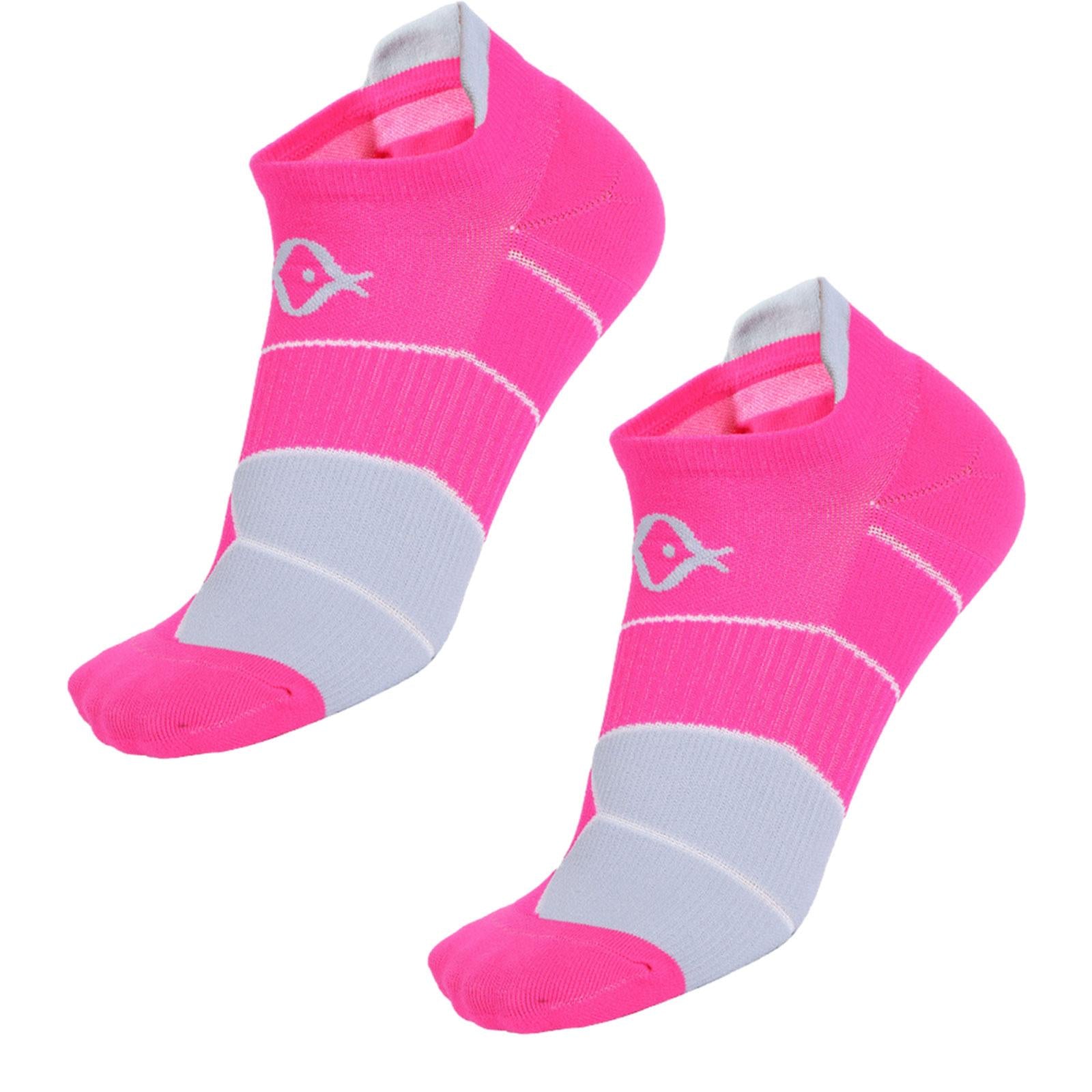 1 Pair Men Short Socks Running Socks for Daily Wear Sports Cold Weather Pink