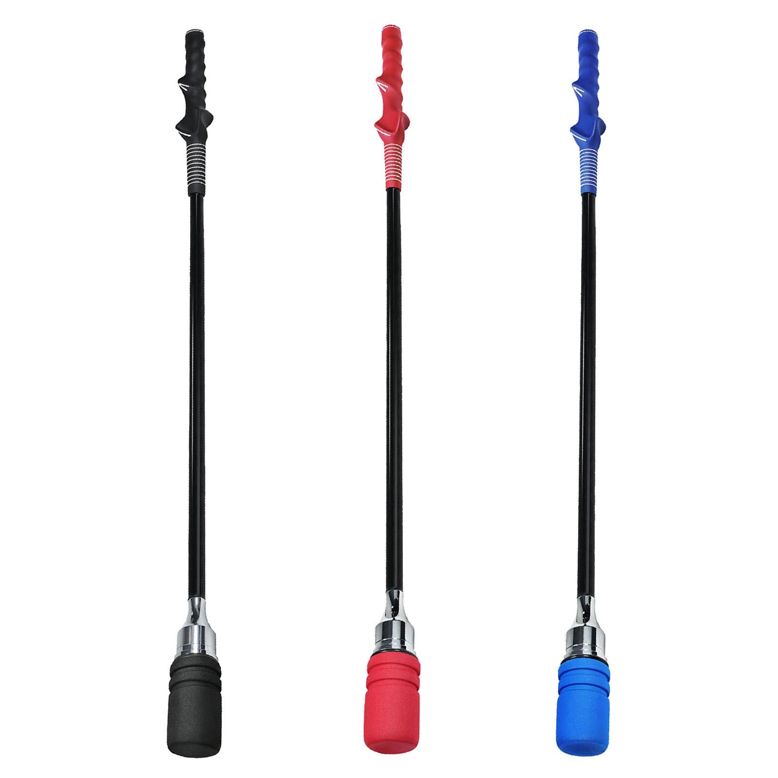 Golf Swing Trainer Golf Warm up Stick for Tempo Strength Position Correction Black