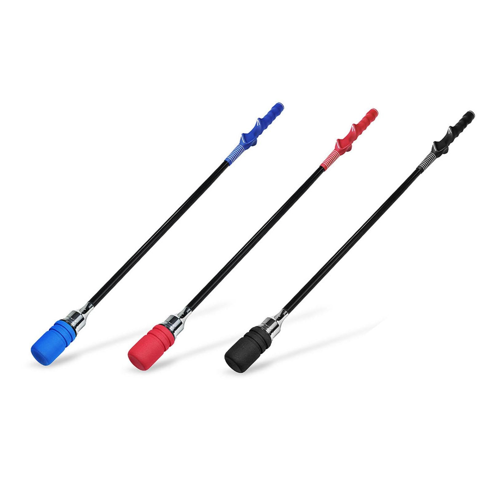 Golf Swing Trainer Golf Warm up Stick for Tempo Strength Position Correction Black