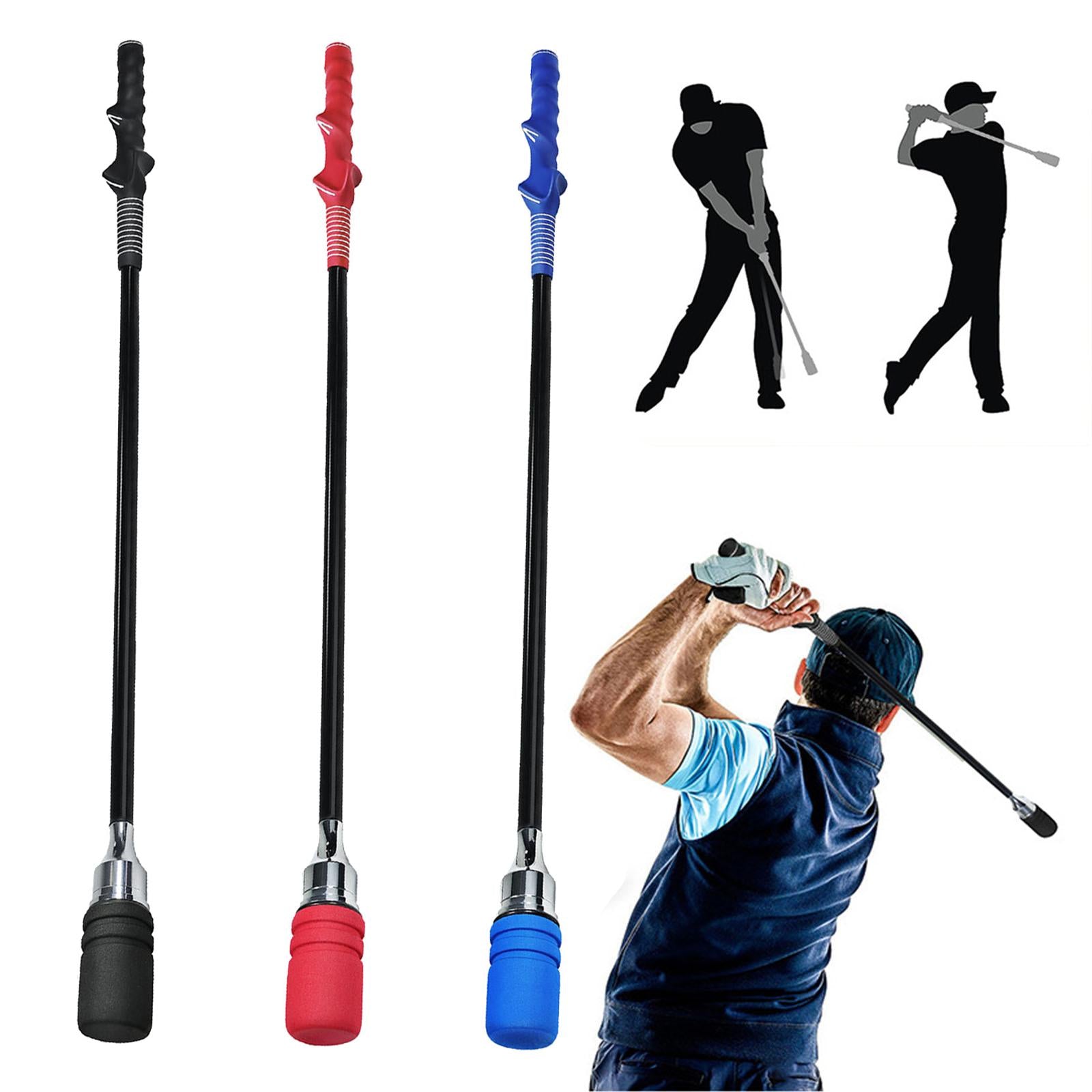 Golf Swing Trainer Golf Warm up Stick for Tempo Strength Position Correction Black