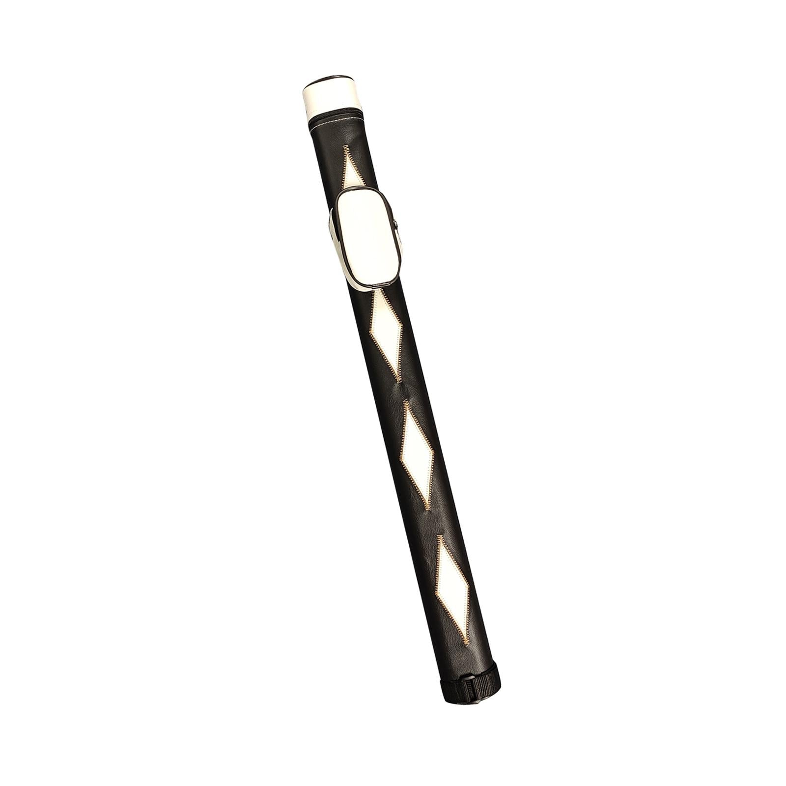 Billiard Cue Case PU for 1/2 Snooker Billiard Stick Rod Snooker Club Outdoor