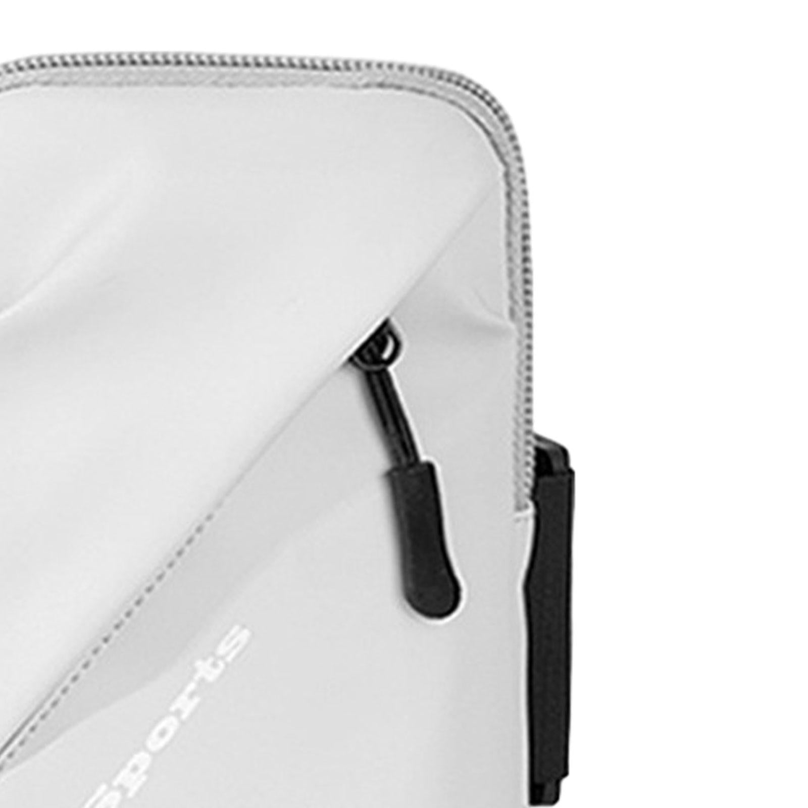 Phone Armband Bag Cellphone Holder Phone Wristband for Running Sport Walking White
