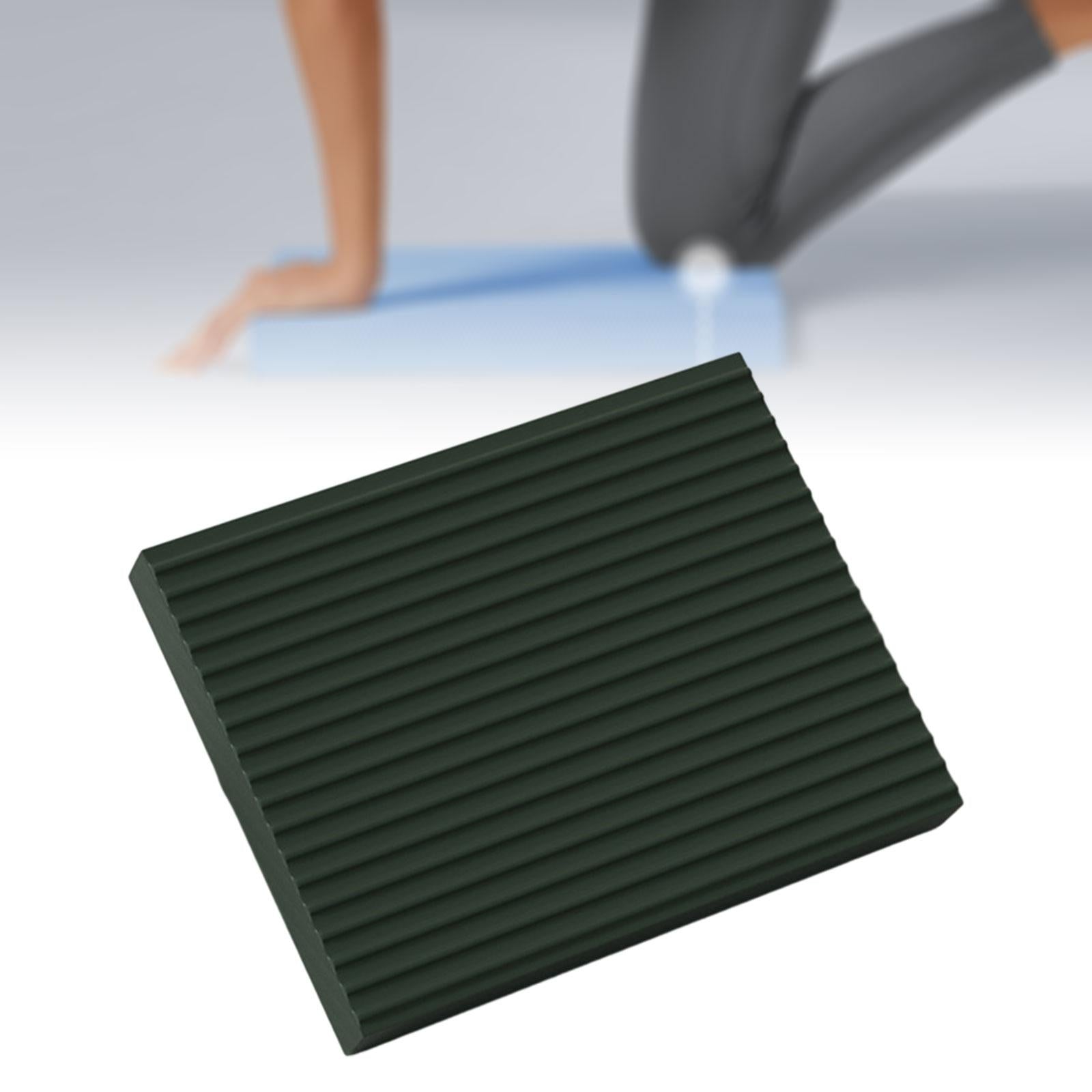 Balance Pad Kneeling Pad Pedal Yoga Knee Pad for Exercise Pilates 30x40cm Dark green