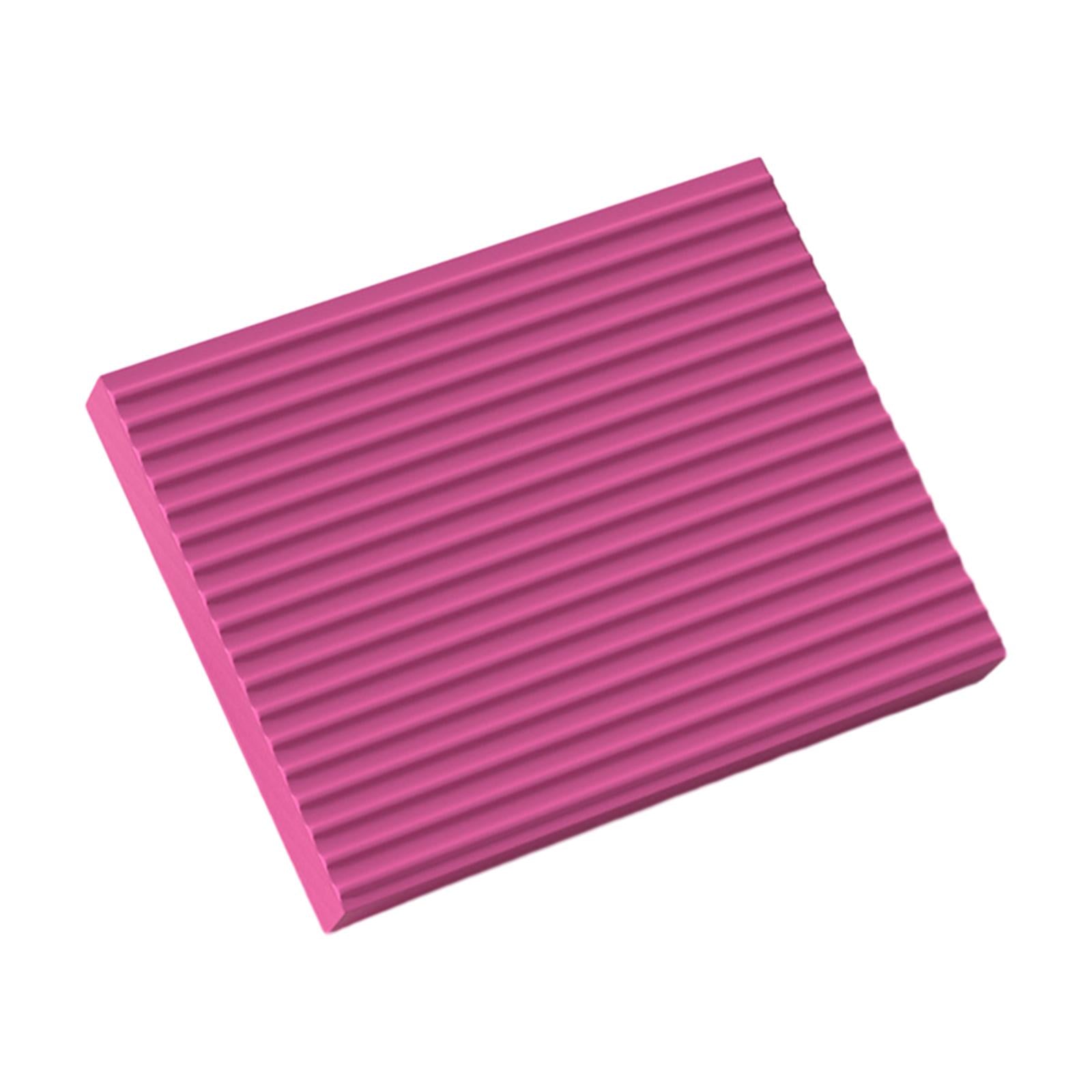 Balance Pad Kneeling Pad Pedal Yoga Knee Pad for Exercise Pilates 30x40cm Rose Red
