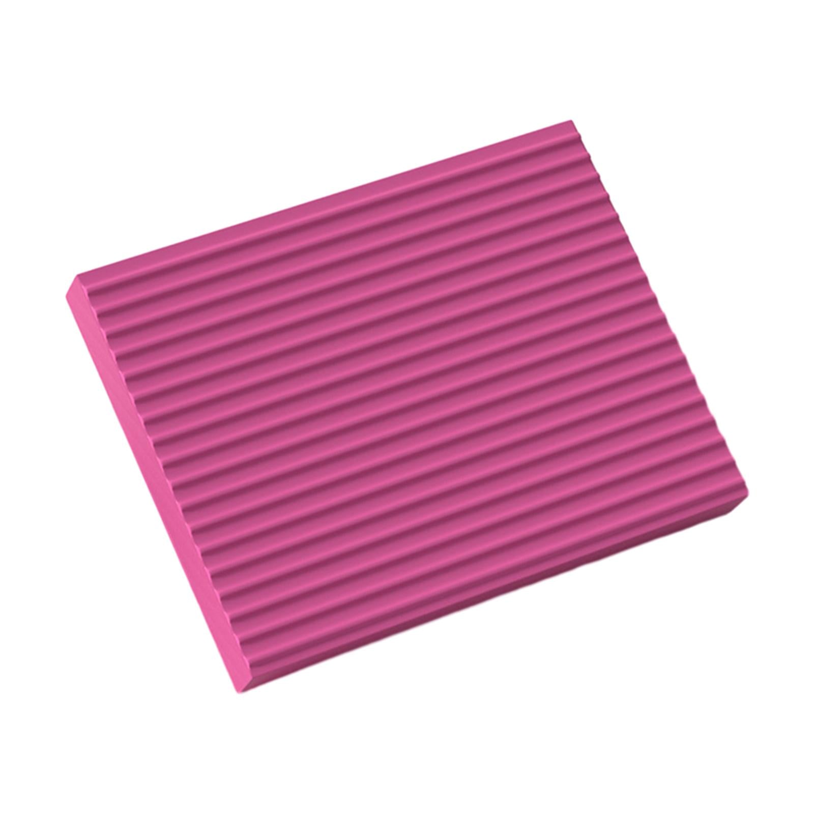 Balance Pad Kneeling Pad Pedal Yoga Knee Pad for Exercise Pilates 30x40cm Rose Red