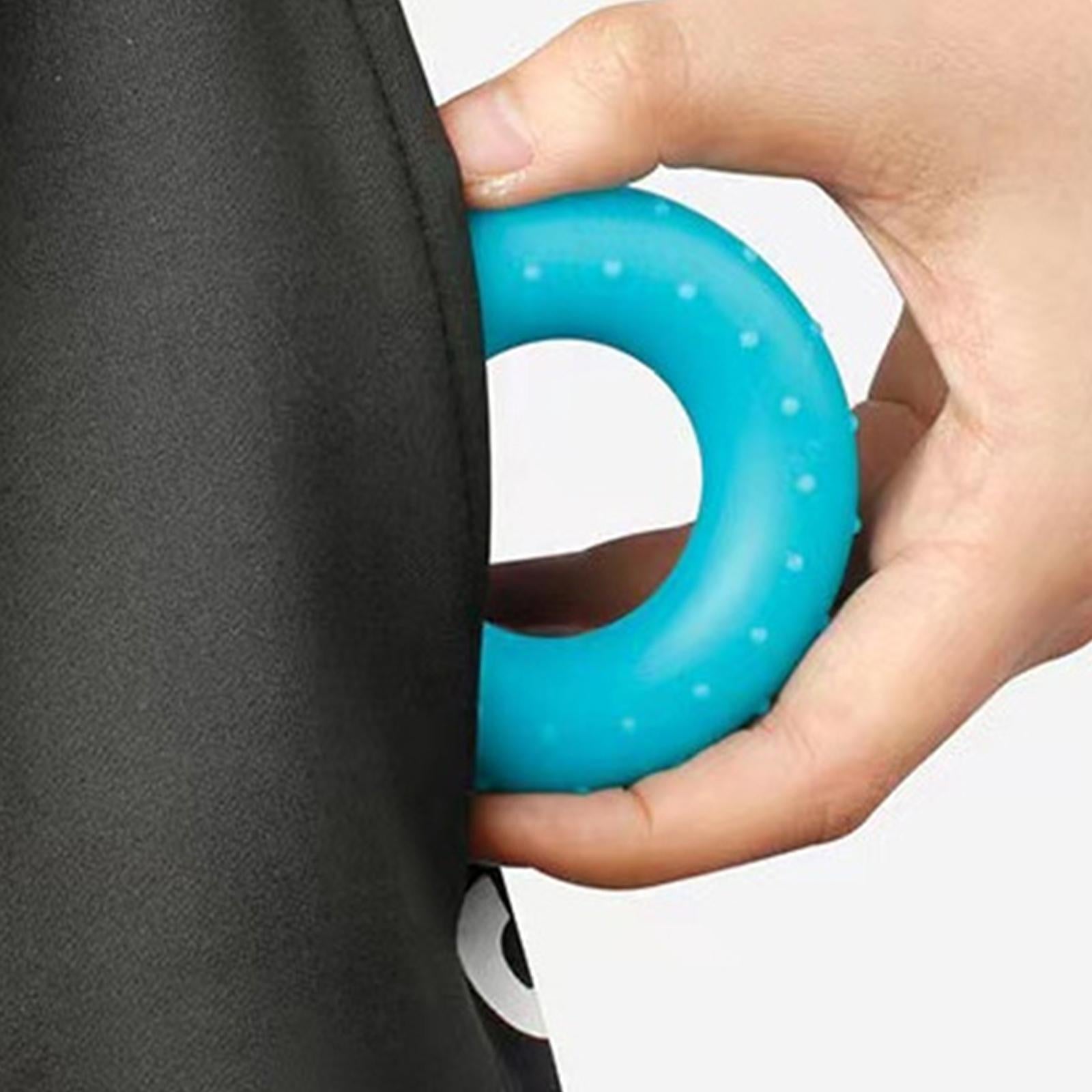 Hand Grip Strengthener Forearm Strength Trainer for Rock Climber Guitar Blue