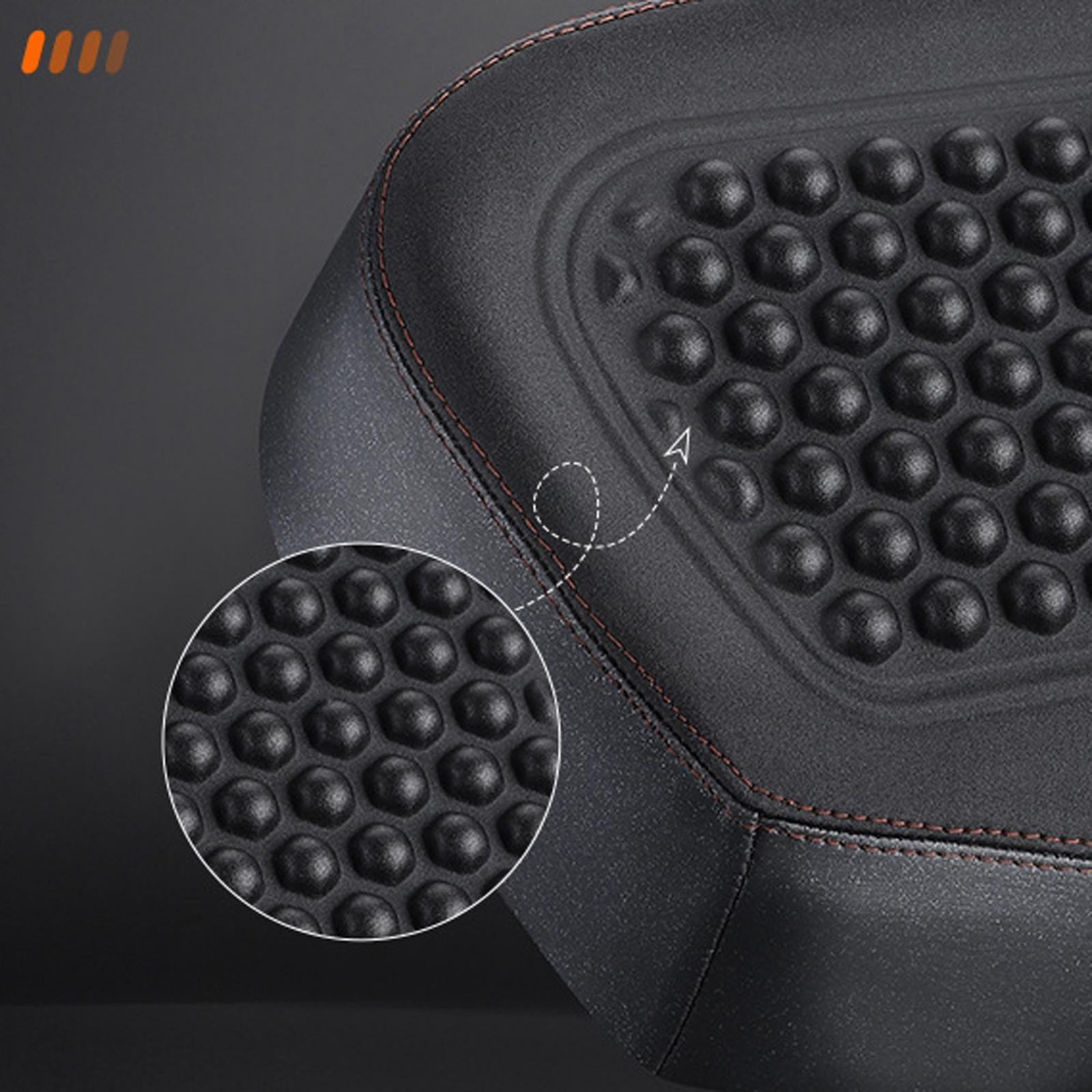 Bike Saddle Seat Bicycle Wide Saddle Breathable Classic Men Women Shockproof 32cmx26cmx6cm