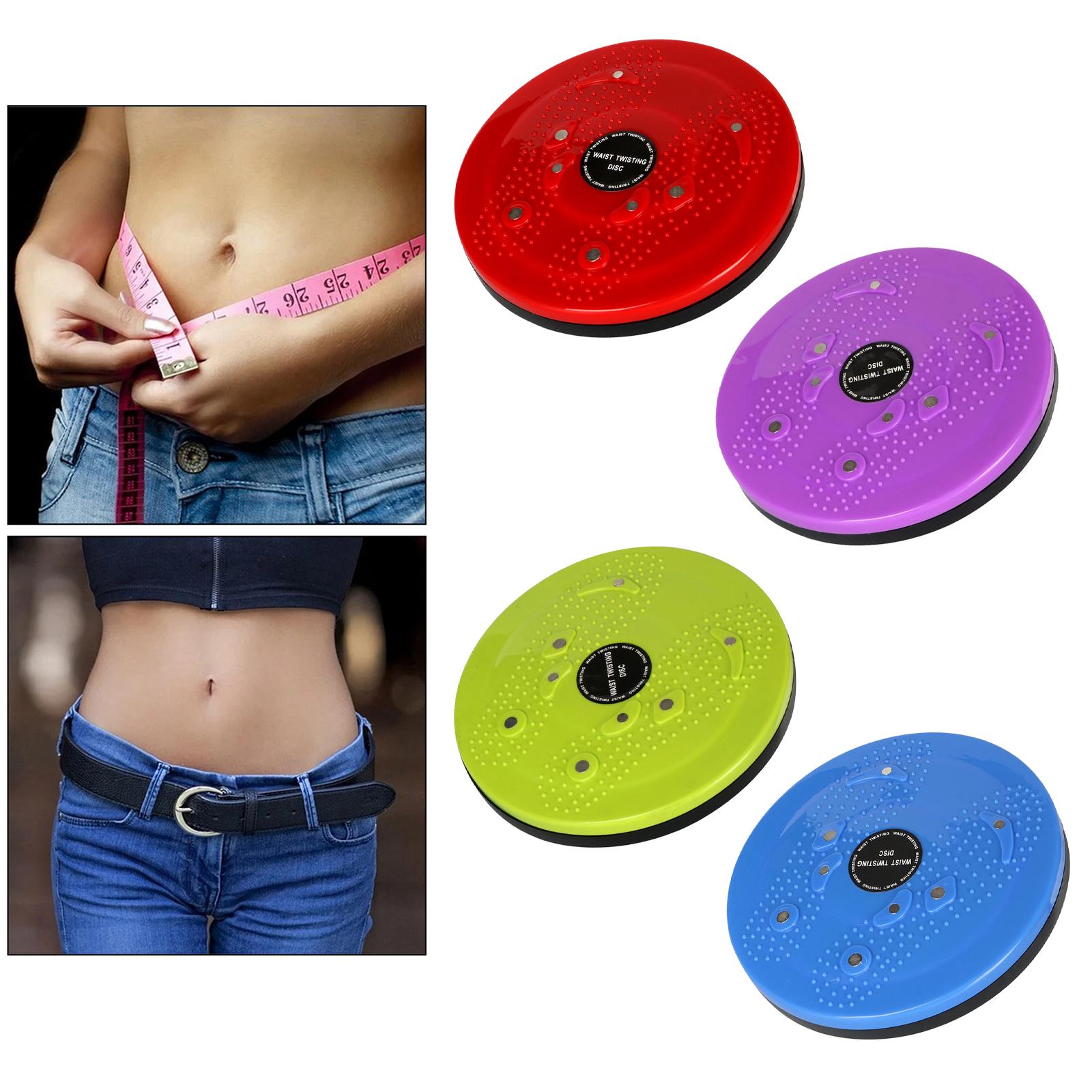 Waist Twist Disc Board Mute Body Building Twisting Stepper Ab Twisting Board Red