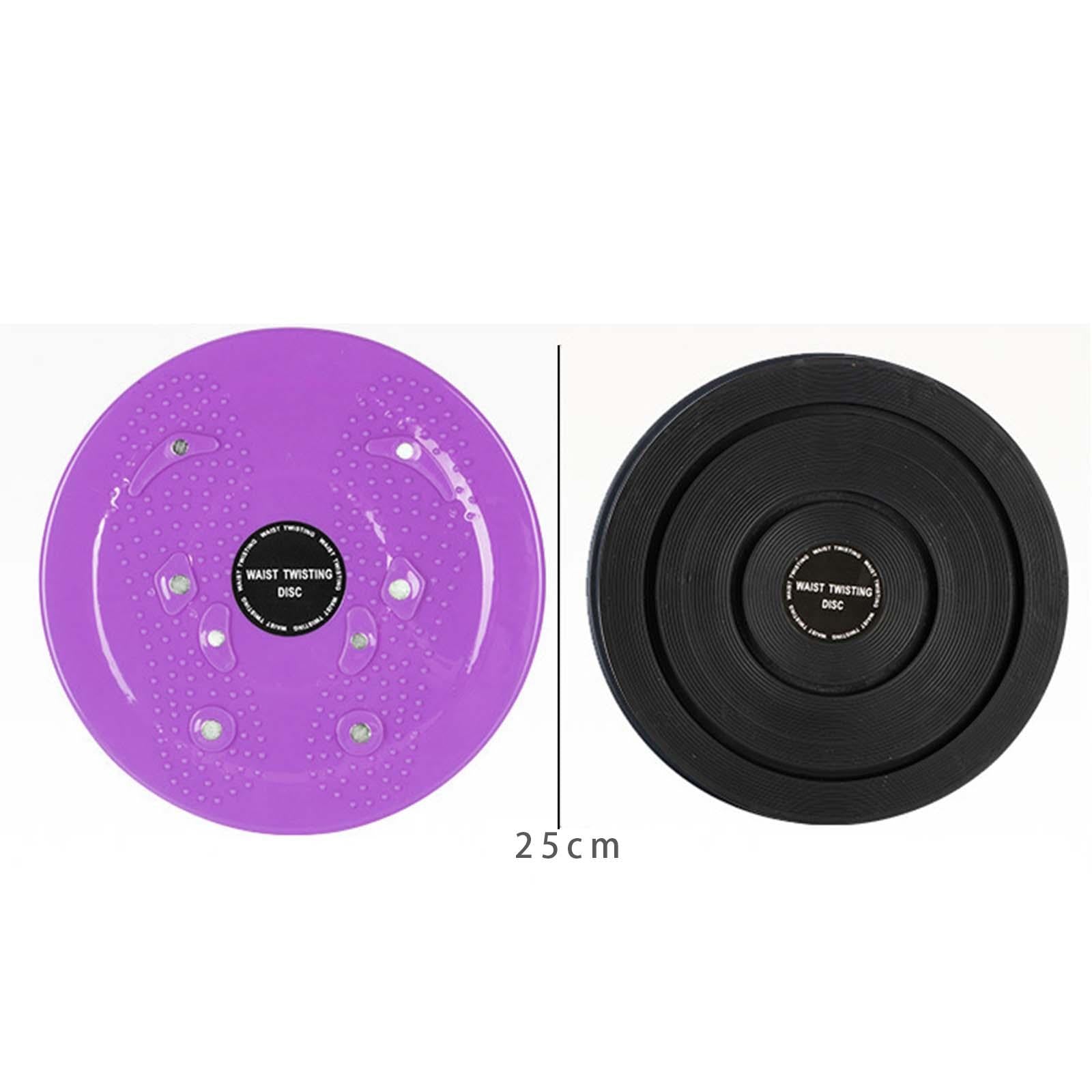 Waist Twist Disc Board Mute Body Building Twisting Stepper Ab Twisting Board Purple