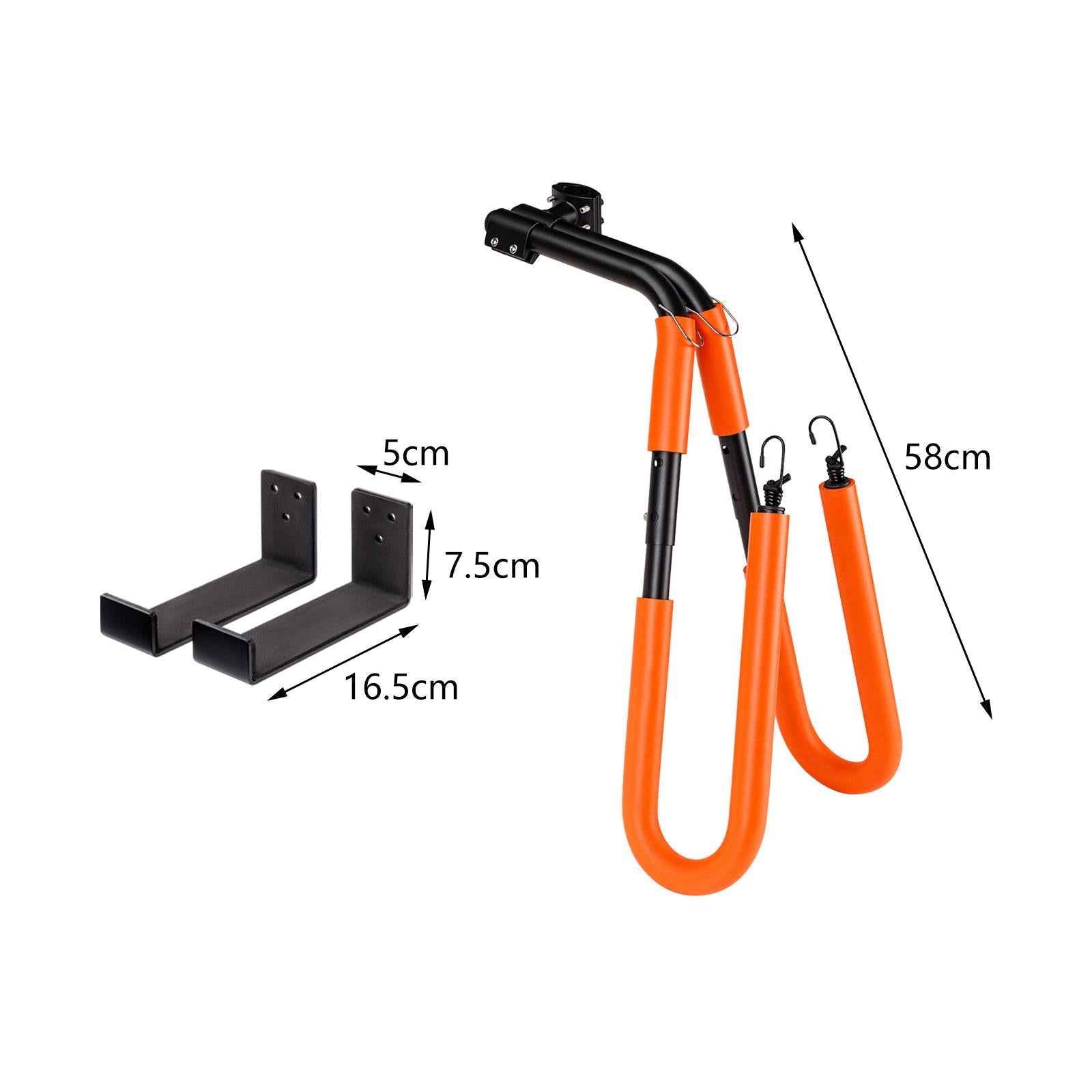 Surfboard Bike Rack Surfboard Bicycle Carrier for Skimboard Kiteboard Holder Orange Bike