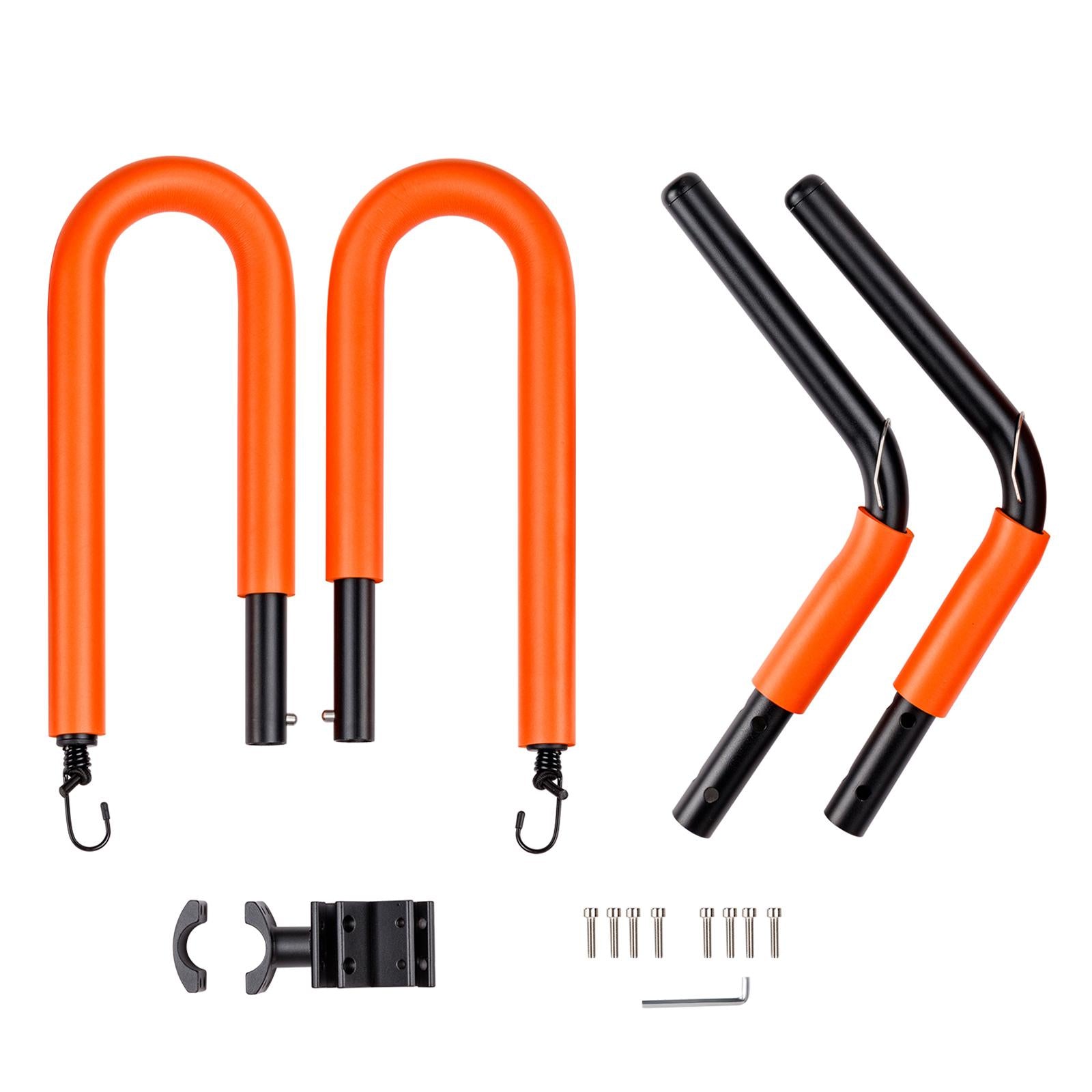 Surfboard Bike Rack Surfboard Bicycle Carrier for Skimboard Kiteboard Holder Orange Bike