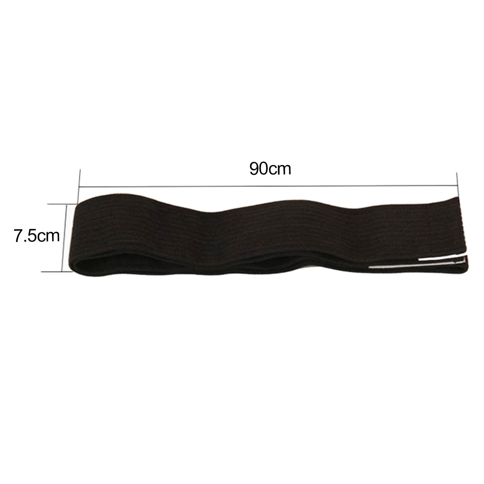 3xElbow Wrap Elastic Elbow Brace for Gym Workout Cross Training Weight Lifting Black