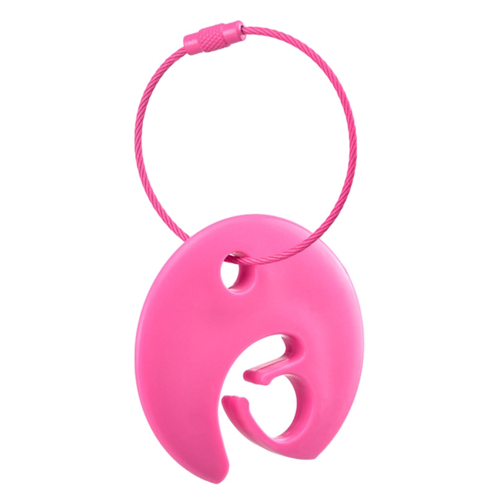 Disc Clip Durable Disc Carrying Accessory Outdoor Sports Disc Carrier Pink