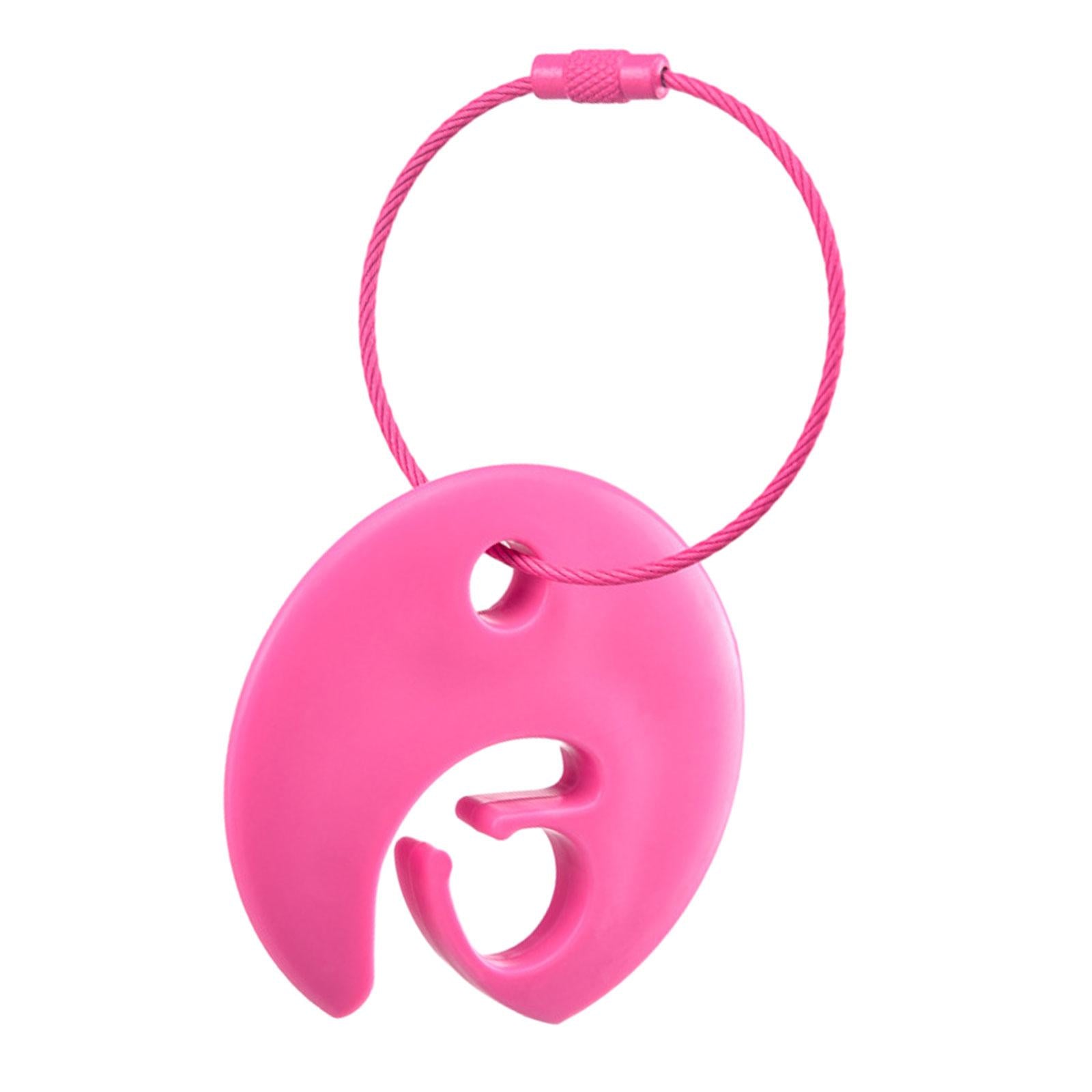 Disc Clip Durable Disc Carrying Accessory Outdoor Sports Disc Carrier Pink