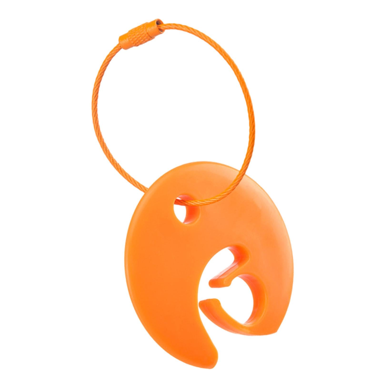 Disc Clip Durable Disc Carrying Accessory Outdoor Sports Disc Carrier Orange